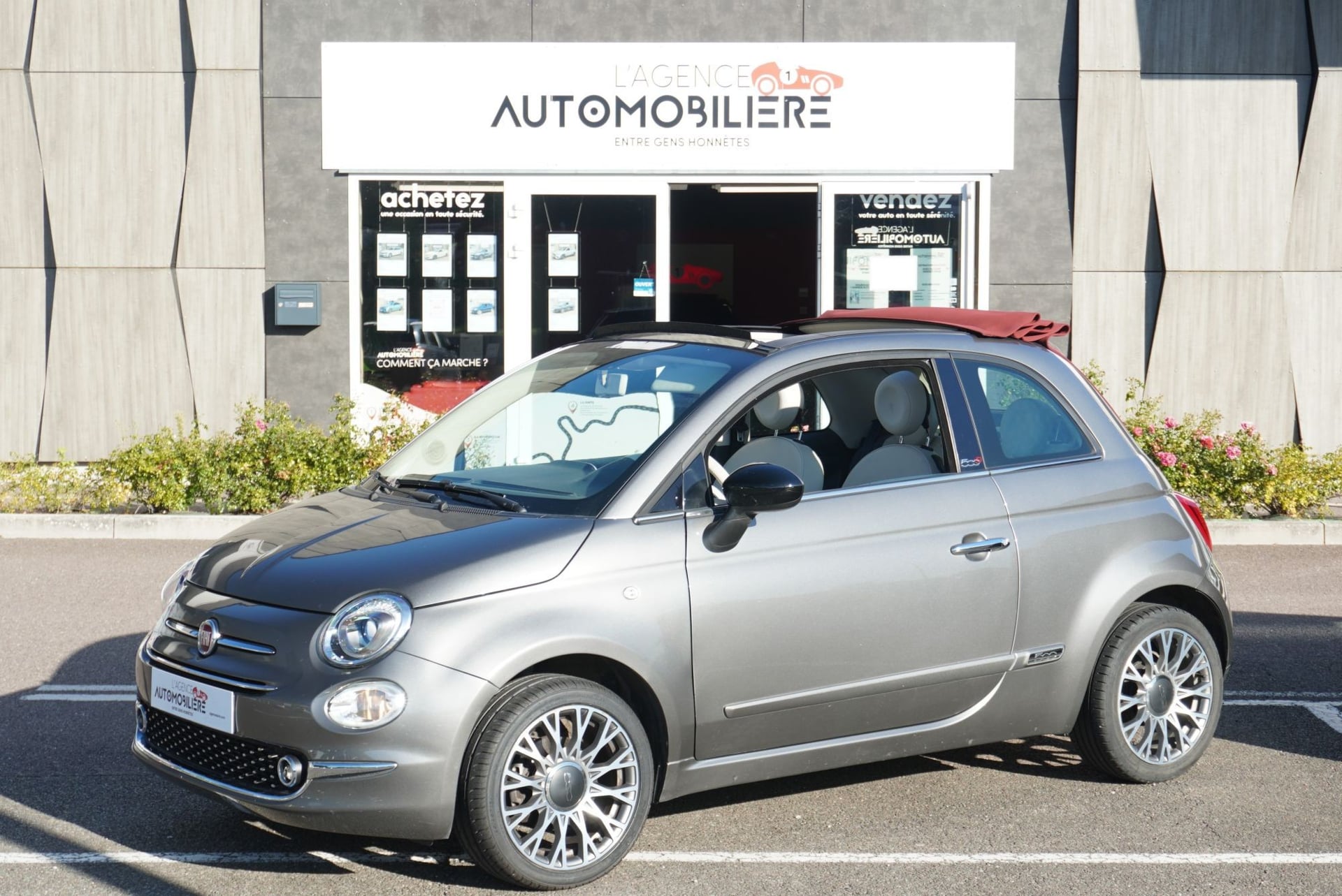 Fiat 500C 1.2 69 ch Cabriolet Lounge