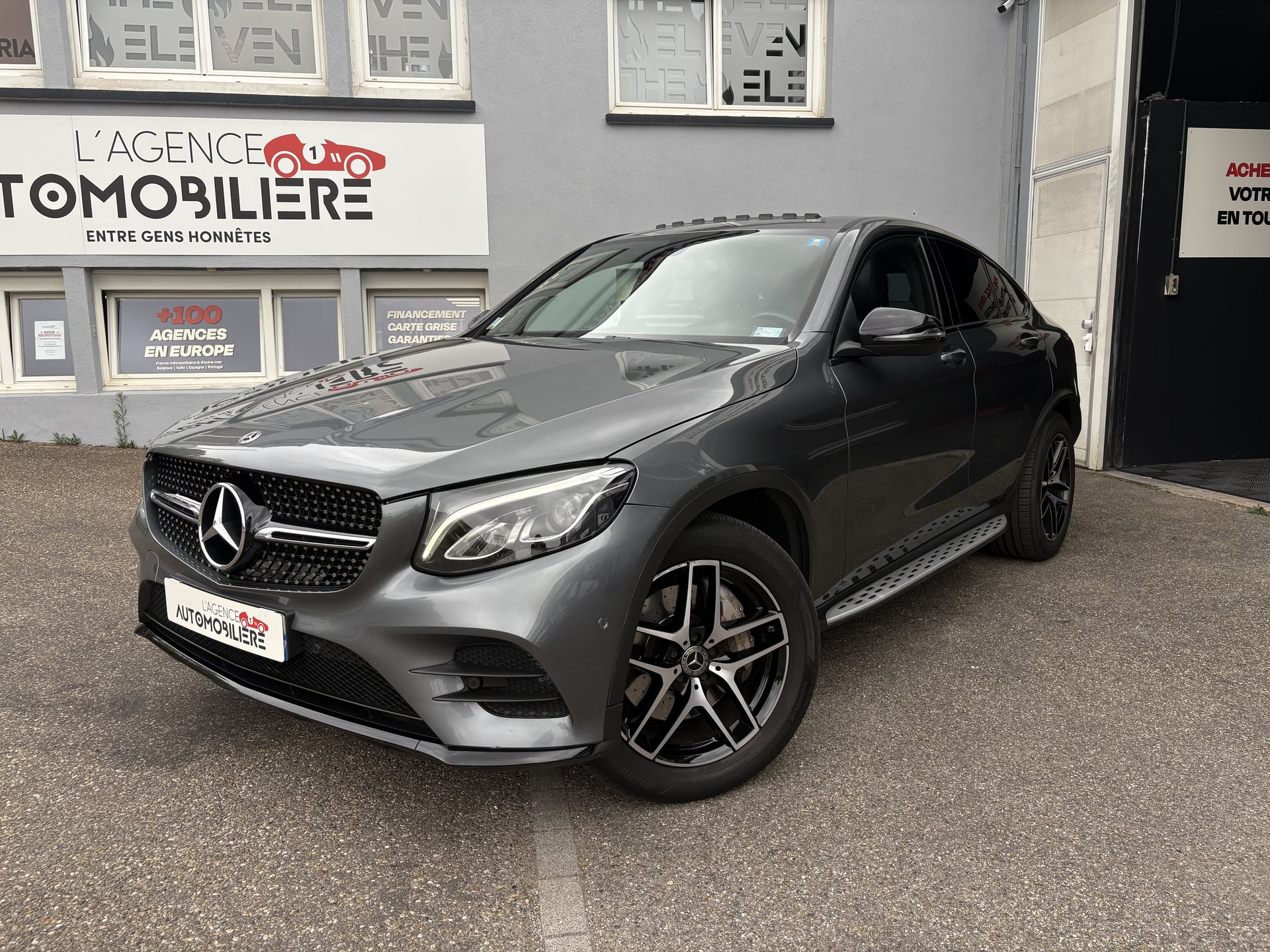 Mercedes-Benz GLC coupé 220 d 170 ch AMG Line 4Matic 9G-Tronic Marche pieds - Hayon électrique - Toit ouvrant