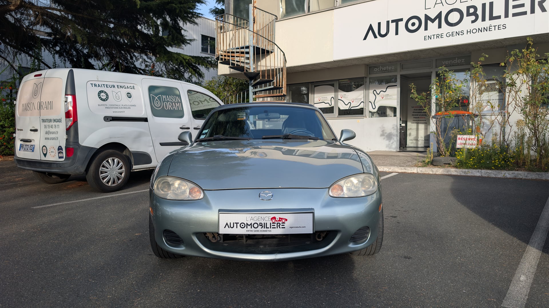 Mazda MX5 NBFL 1.6 i 16V 110cv finition SILVERGREY — 2