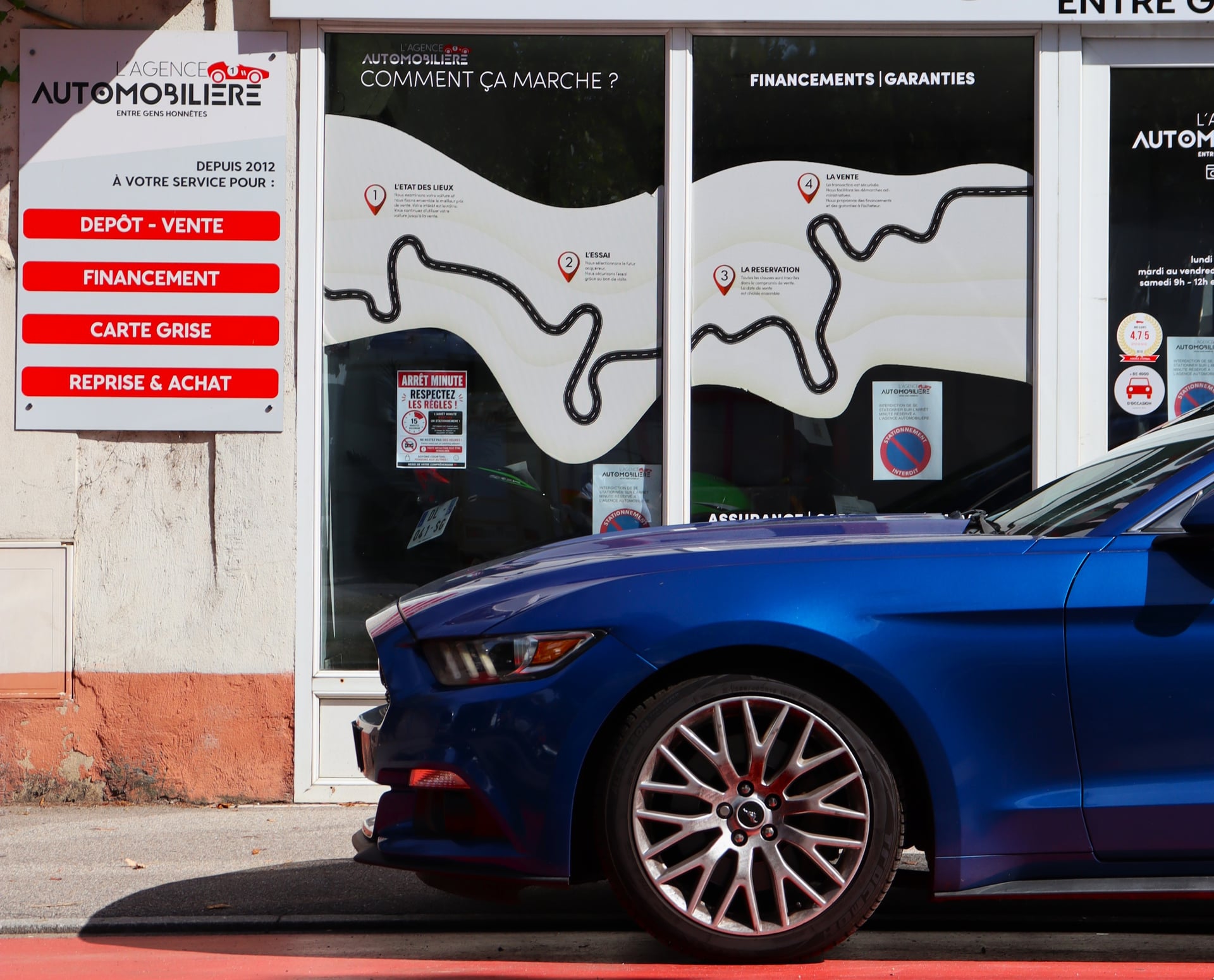 Ford Mustang 2.3 Ecoboost 317 BVA (Pas de Malus, Suivi Ford) — 2