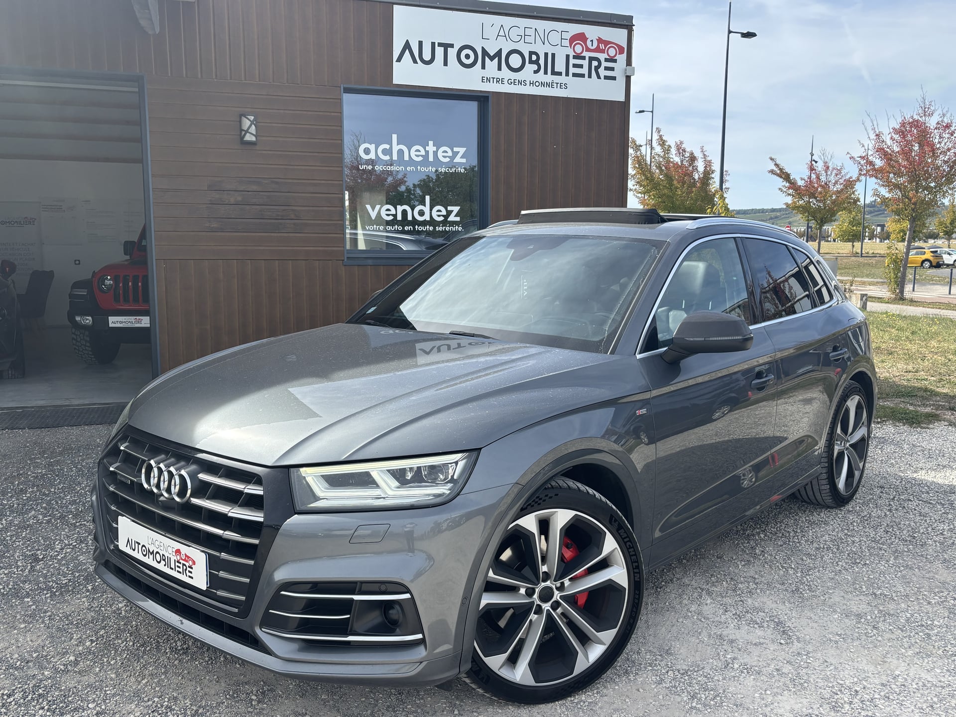 Audi Q5 II 55 2.0 TFSIe GPF 367 CH Hybrid Quattro S-Tronic7 BOITE AUTO S LINE