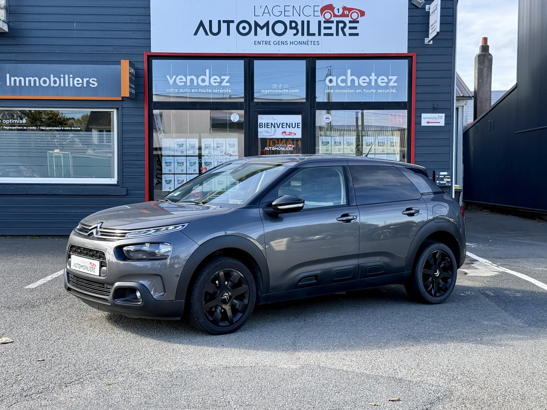 Citroen C4 Cactus 1.2 110 ch EAT6 BVA SHINE (Boite Auto + Caméra)