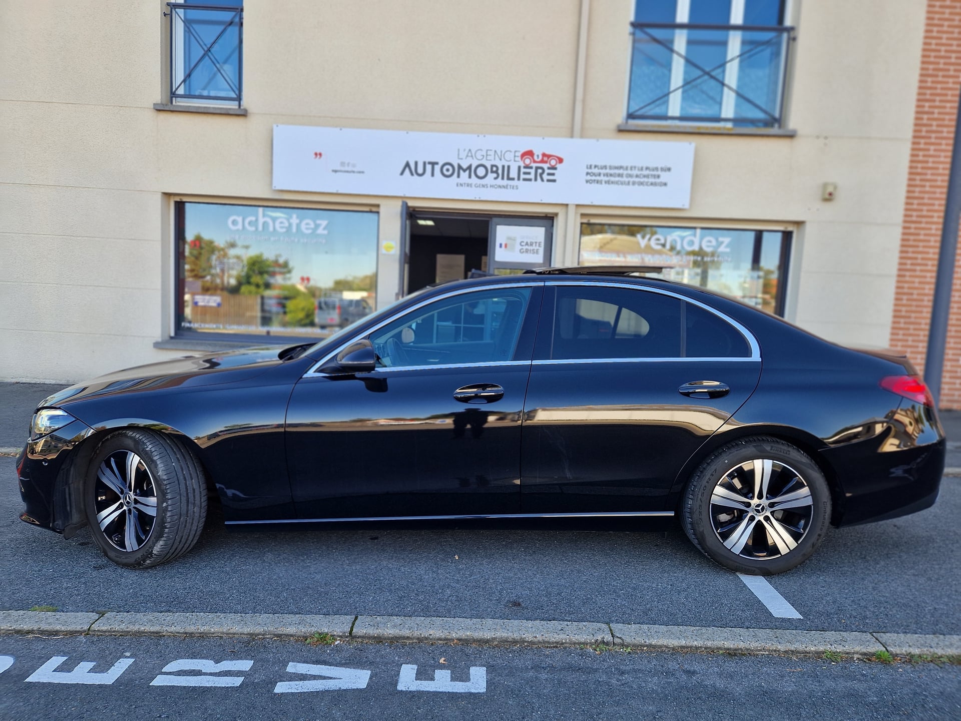 Mercedes-Benz Classe C V 200D AVANTGARDE LINE 9G-TRONIC + toit ouvrant — 2