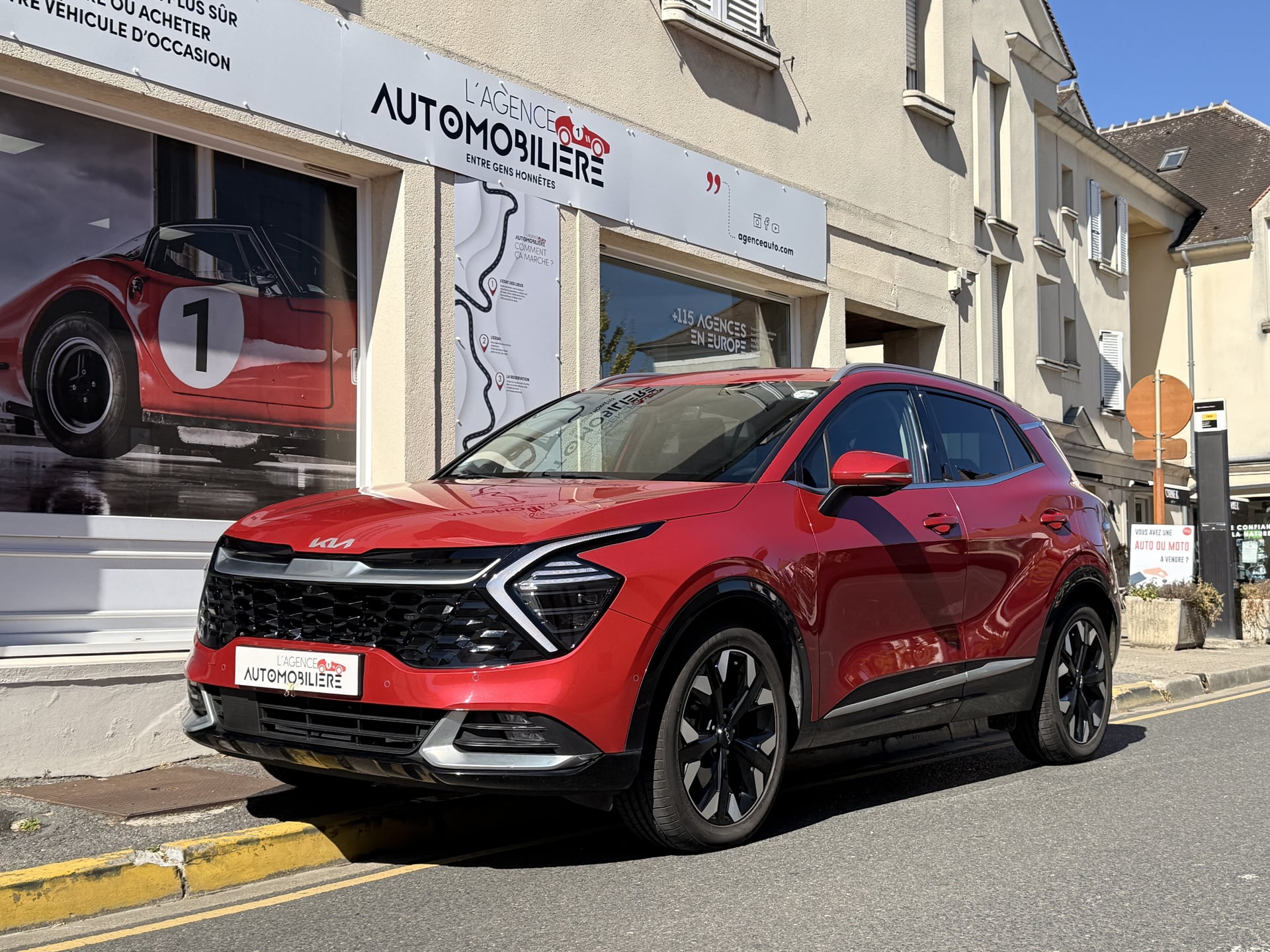 Kia Sportage 1.6 T-GDI 265ch PHEV PACK DESIGN 4X4 BVA6+Options+Suivi Complet+1er Main!