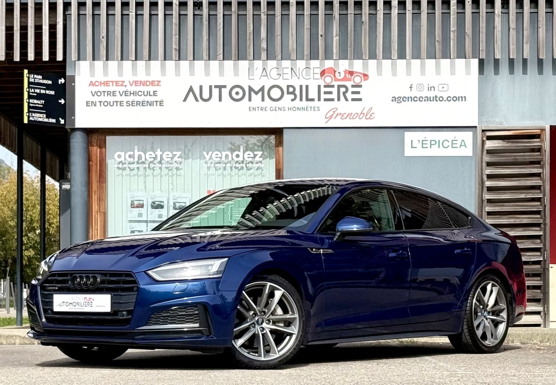 Audi A5 Sportback 3.0 V6 TDi 272ch Quattro S-Line Tiptronic - Suivi exclusif Audi