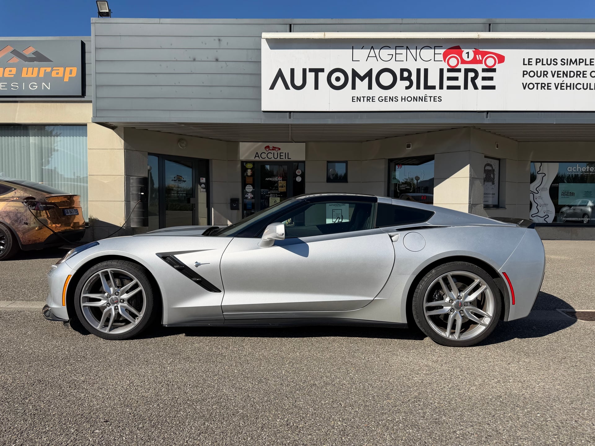 Chevrolet Corvette C7 Stingray tARGA 6.2 V8 466 ch — 2