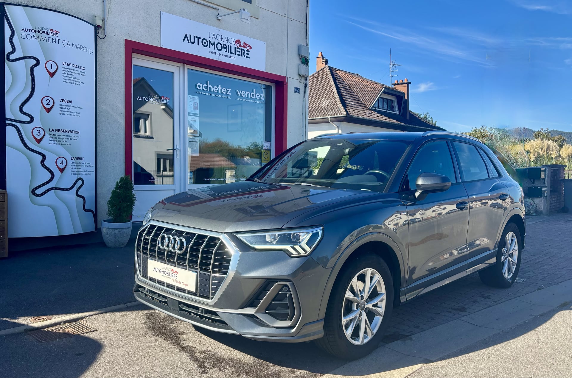 Audi Q3 35 2.0 TDI 16V Quattro 150 ch S-LINE Attelage électrique
