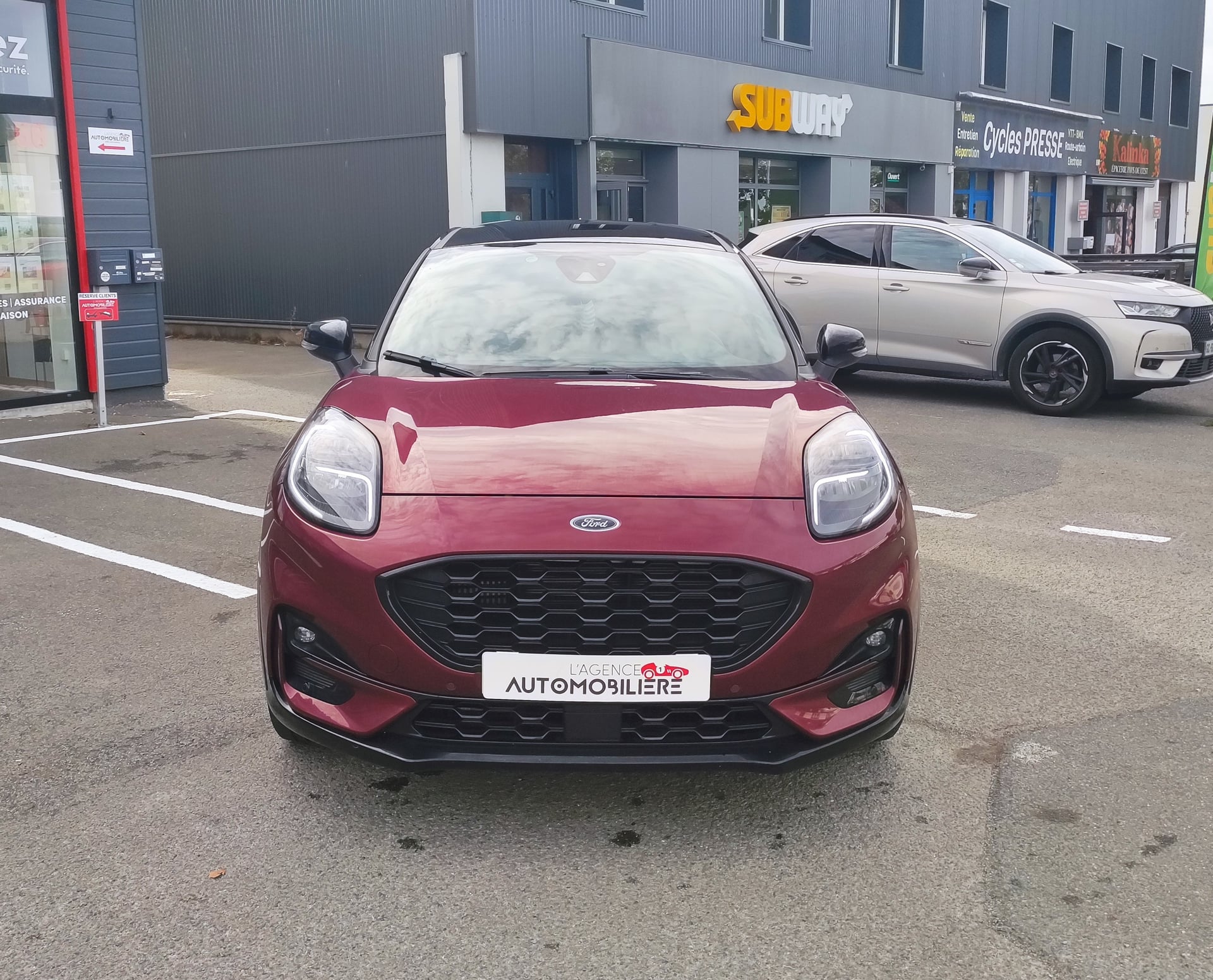 Ford Puma 1.0 FLEXIFUEL 125ch BVM6 MHEV ST-LINE X Edition RUBY — 2