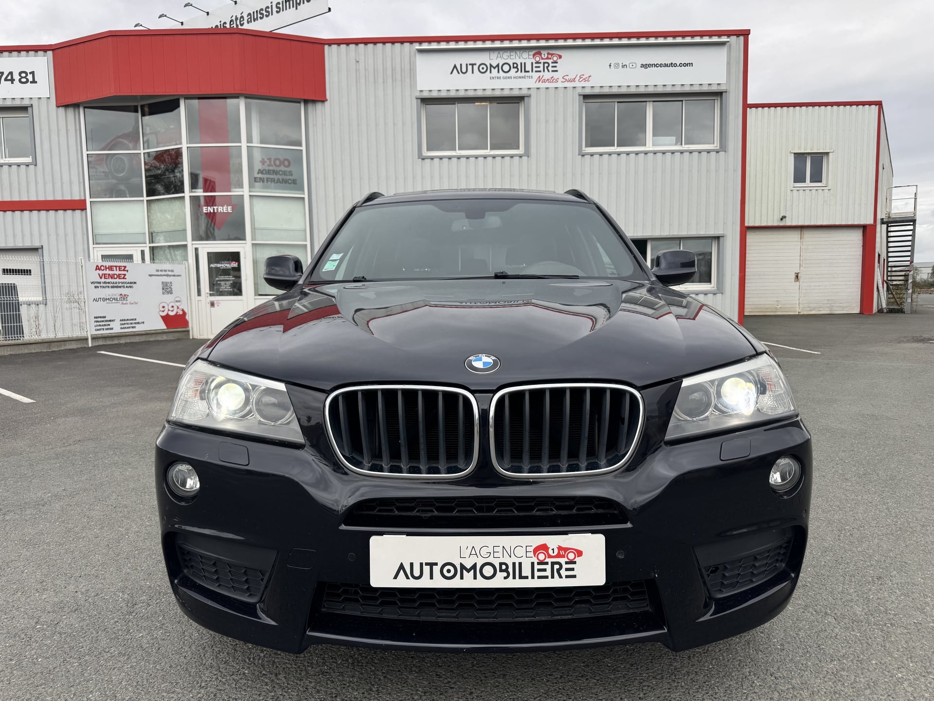 BMW X3 XDRIVE 20D 184 SPORT DESIGN BVA | CUIR / XENONS / TOIT OUVRANT | GARANTIE 12 MOIS — 2