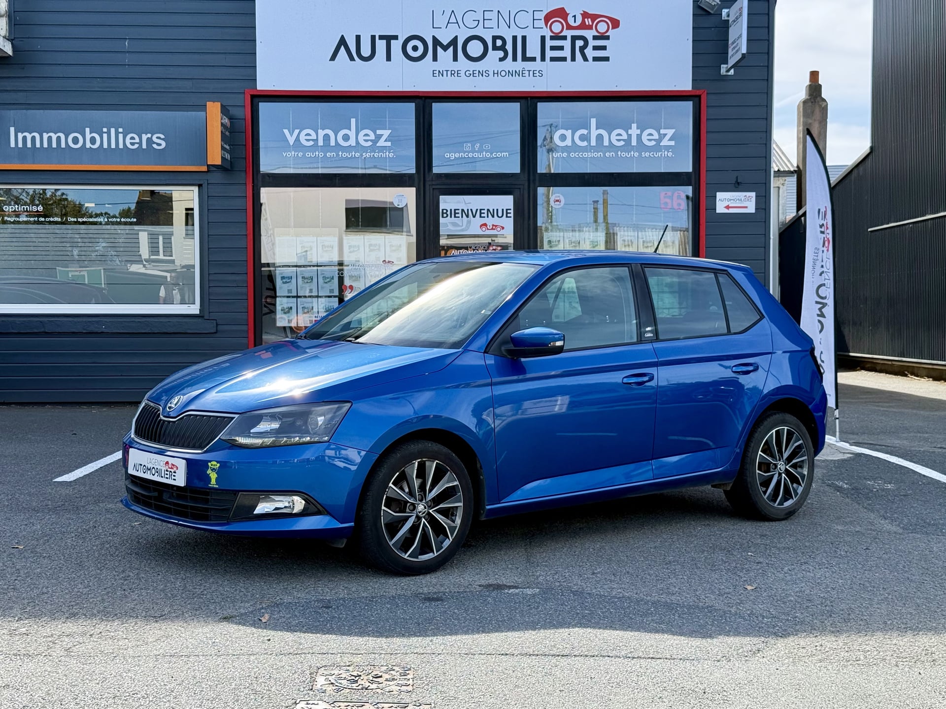 Skoda Fabia 1.0 MPi 60 ch BVM5 EDITION (Première Main)