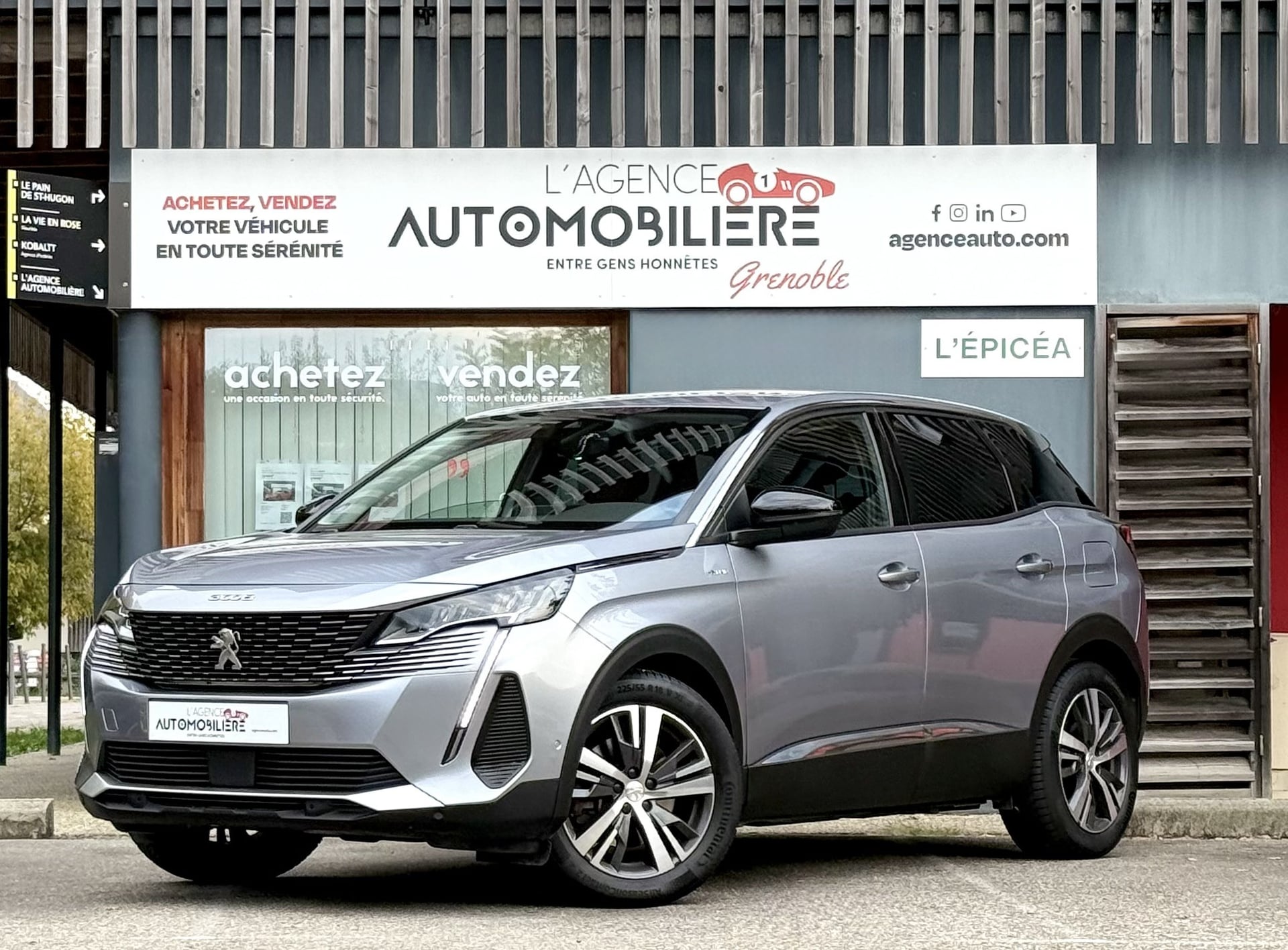 Peugeot 3008 1.6 Hybrid 225ch Allure Pack e-EAT8