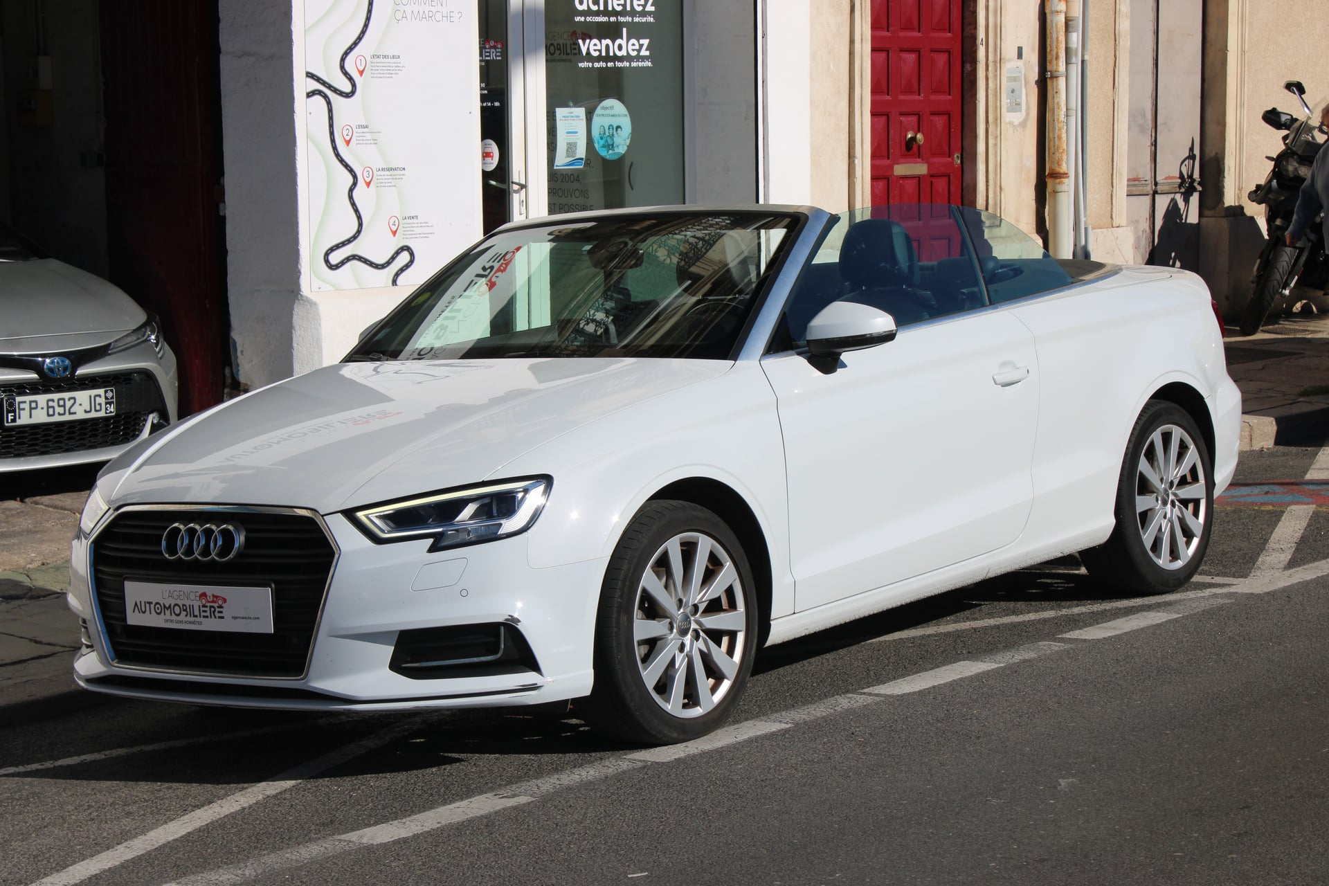 Audi A3 CABRIOLET 2.0 TDI 150 S TRONIC DESIGN ( Radar Arr, Clim, GPS ... )