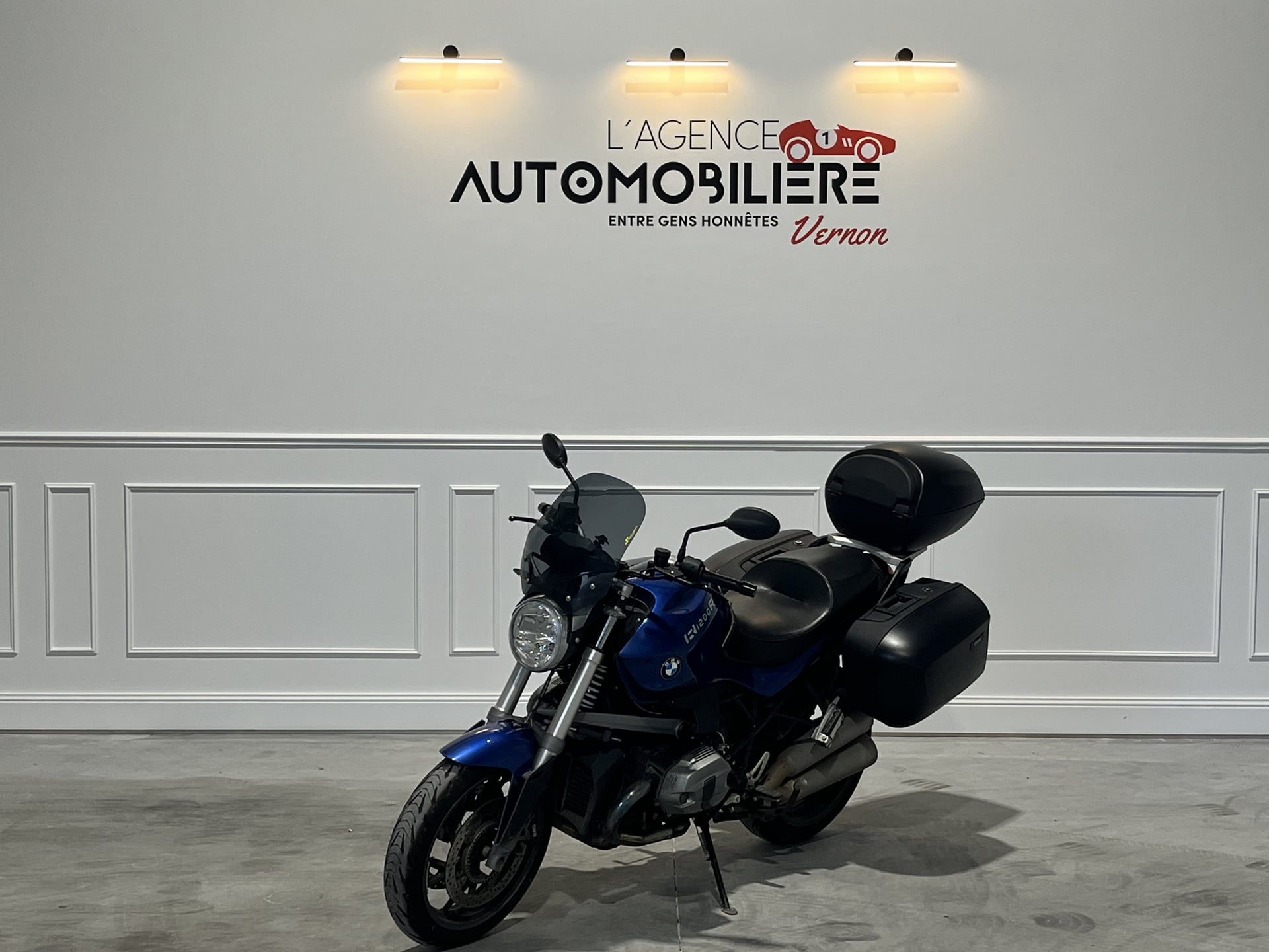 BMW R 1200 R PACK TOURING POIGNETS CHAUFFANTES
