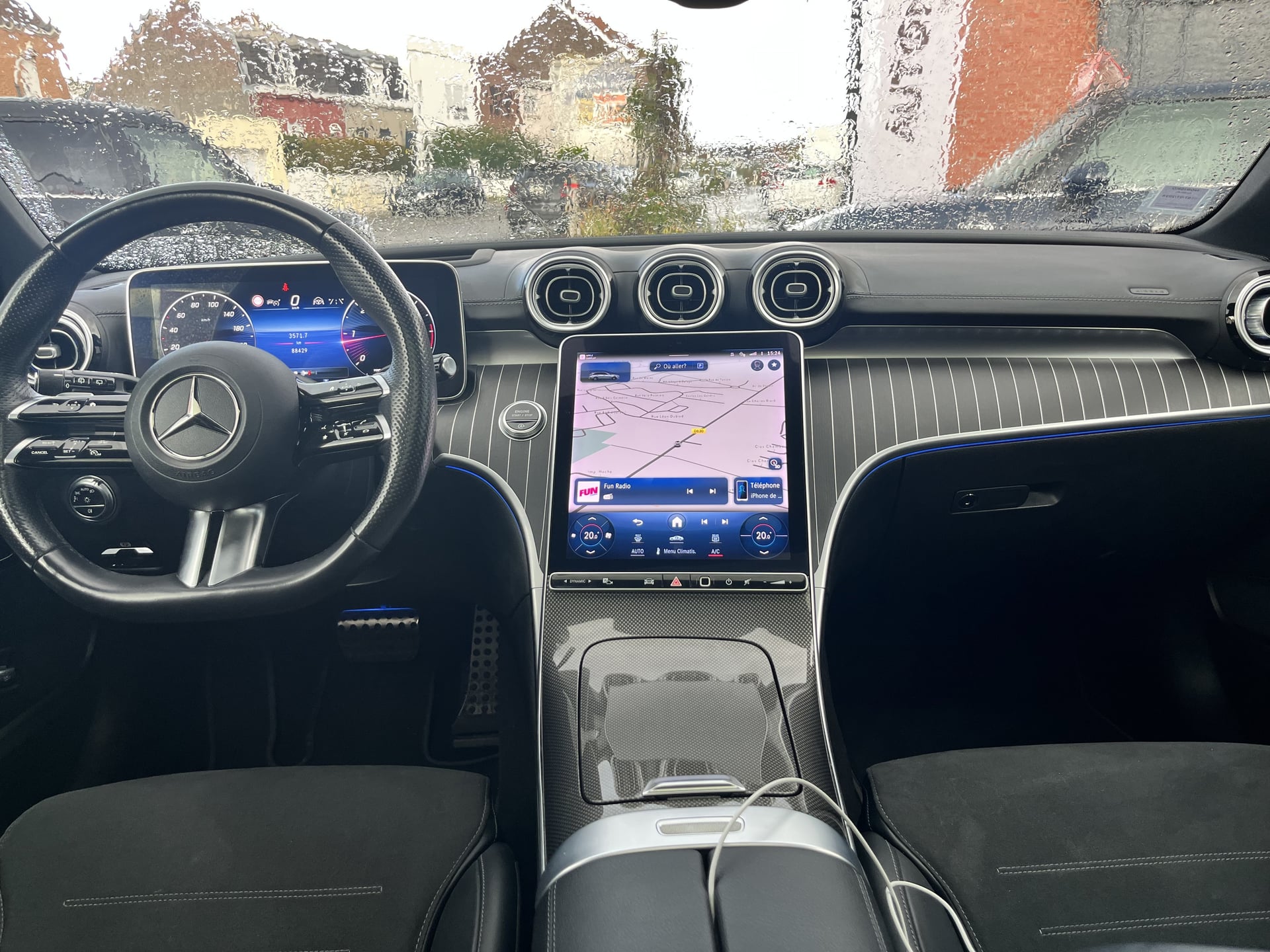 Mercedes-Benz Classe C BREAK MHEV 2.0 300D 265 Ch AMG LINE - ENTRETIEN MERCEDES SIEGES ELETRIQUES - 360° — 2