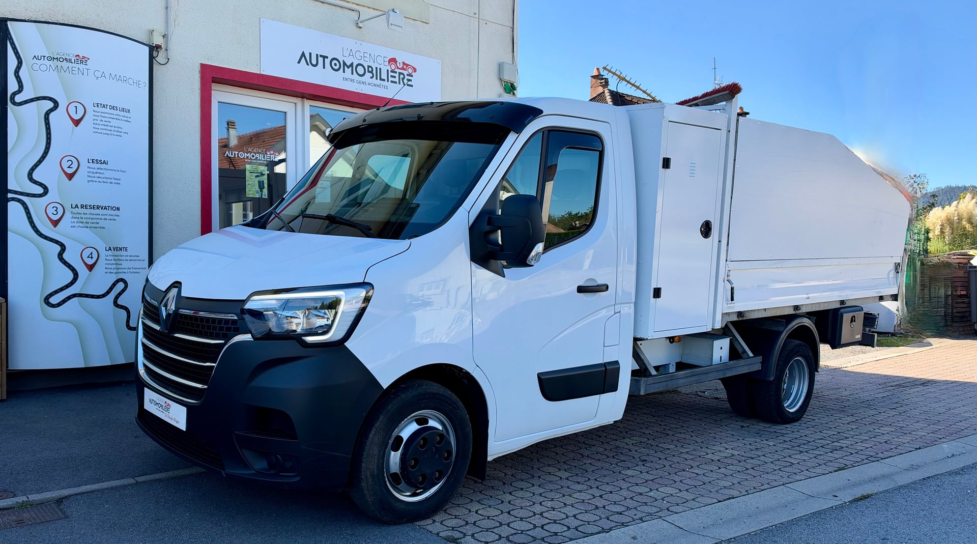 Renault Master Benne Basculante 2.3 dCi 16V Energy 163 ch Coffre 