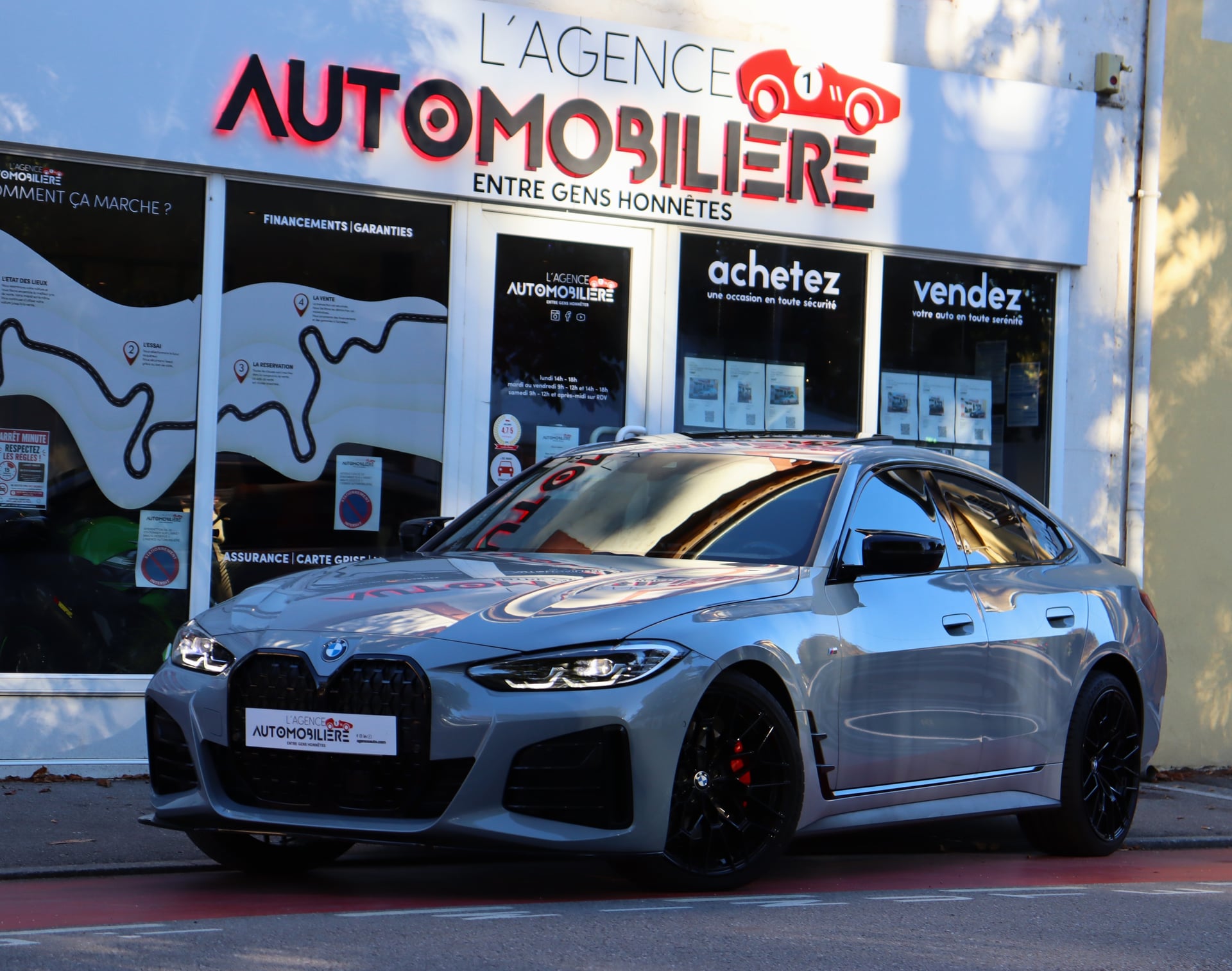 BMW Série 4 (G26) Gran Coupé 430i 245 M Sport Steptronic8