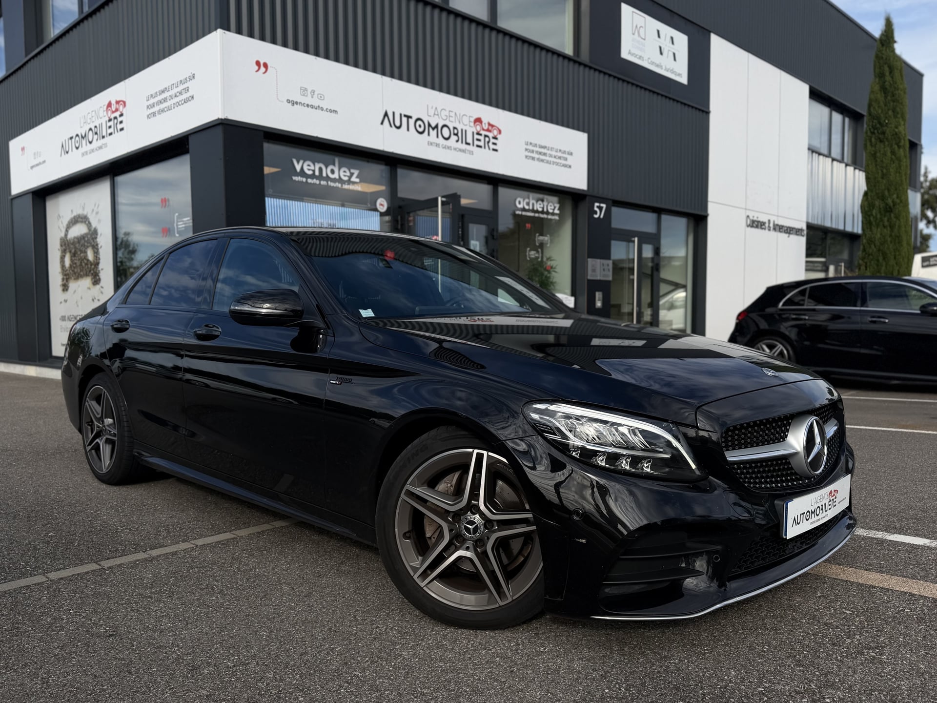 Mercedes-Benz Classe C 200 AMG LINE 1.5I 184 9G-TRONIC - GARANTIE 12 MOIS — 2