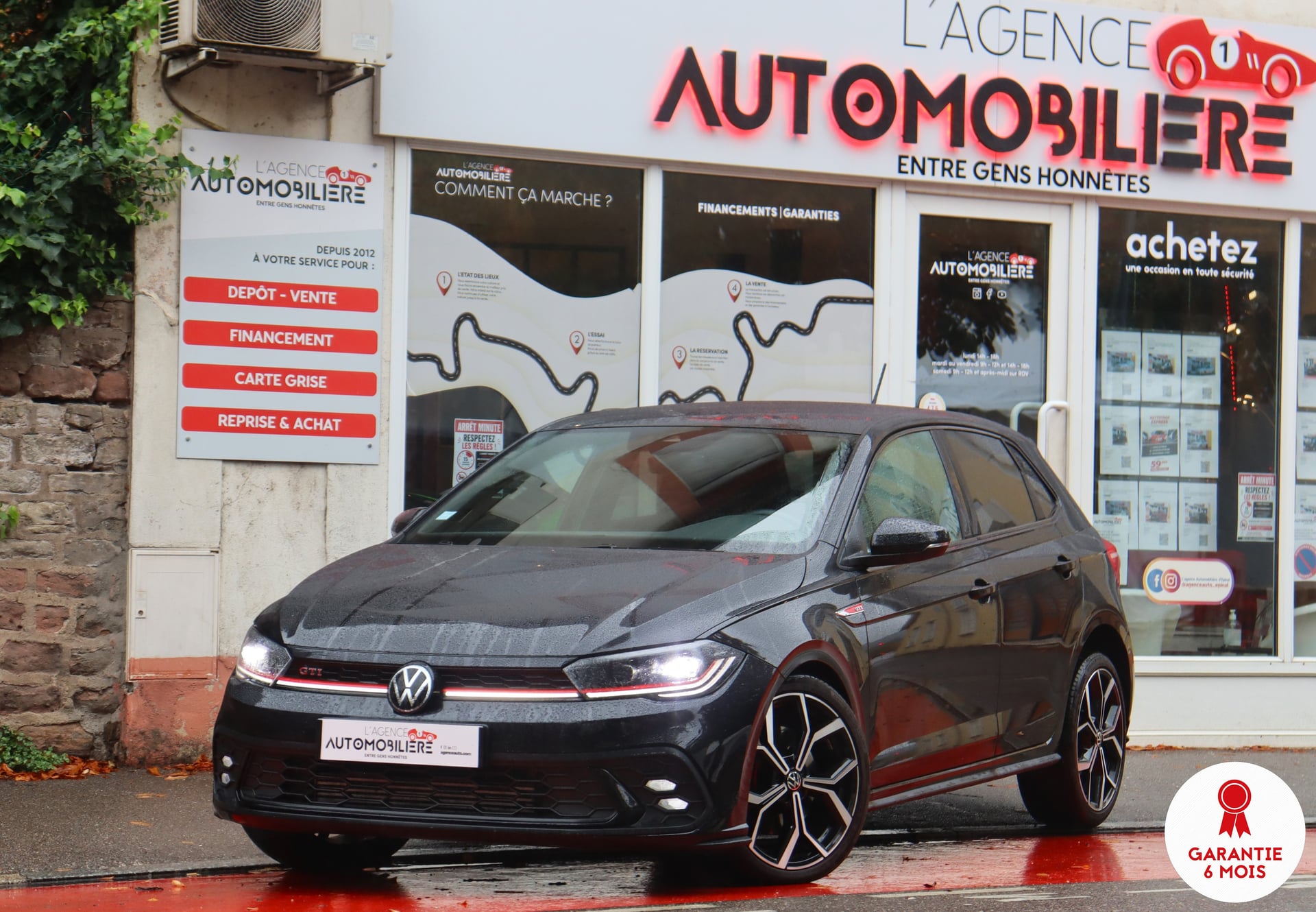 Volkswagen Polo GTI 2.0 TSI 207 DSG7 (1ère main, CarPlay, ACC, Keyless)