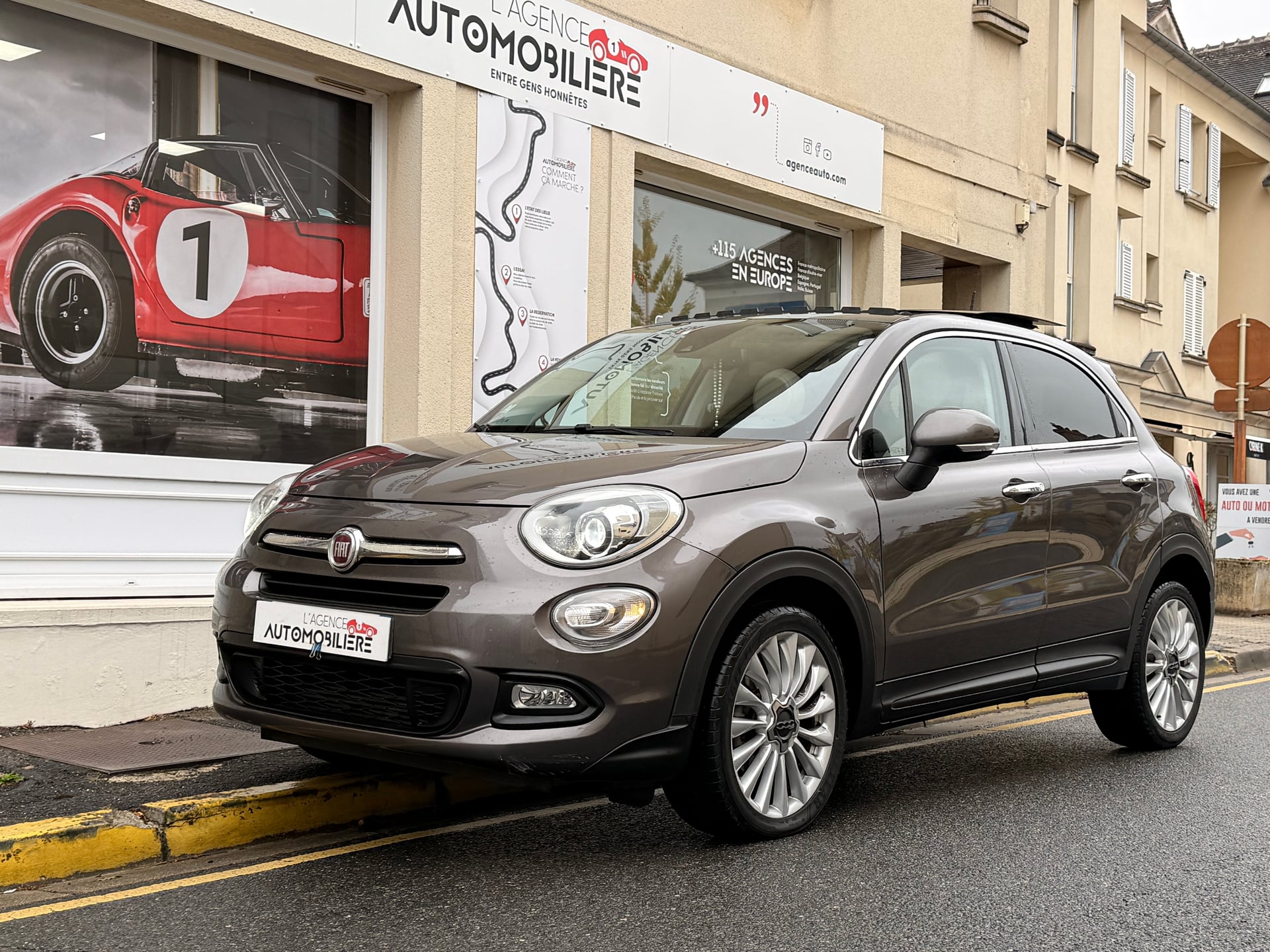 Fiat 500X 1.6 MULTIJET 16V 120CH LOUNGE DCT+Toit Ouvrant