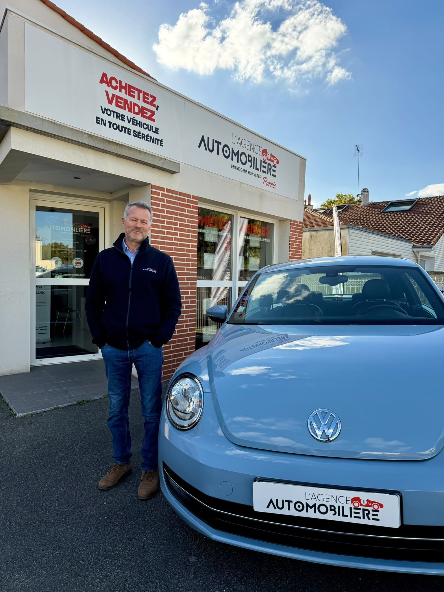 Franck Pichot gérant L'Agence Automobilière Pornic