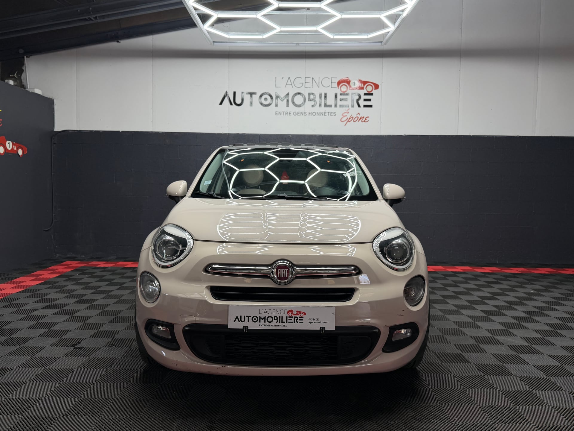 Fiat 500X 1.4i Lounge 140ch BVA - TOIT OUVRANT — 2