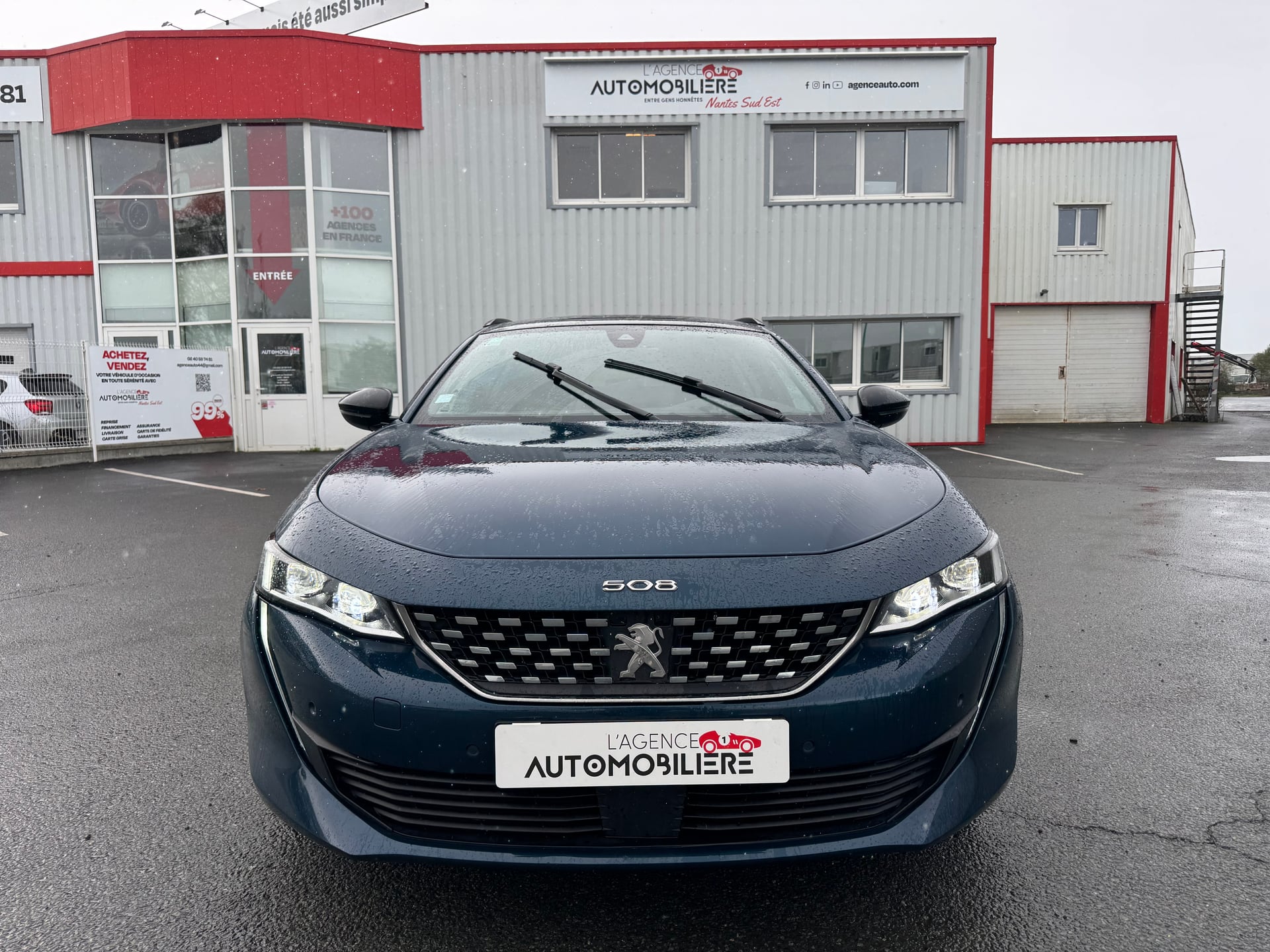 Peugeot 508 SW 1.6 180 EAT8 GT LINE | HAYON ELECTRIQUE | TOIT OUVRANT | GARANTIE 12 MOIS — 2