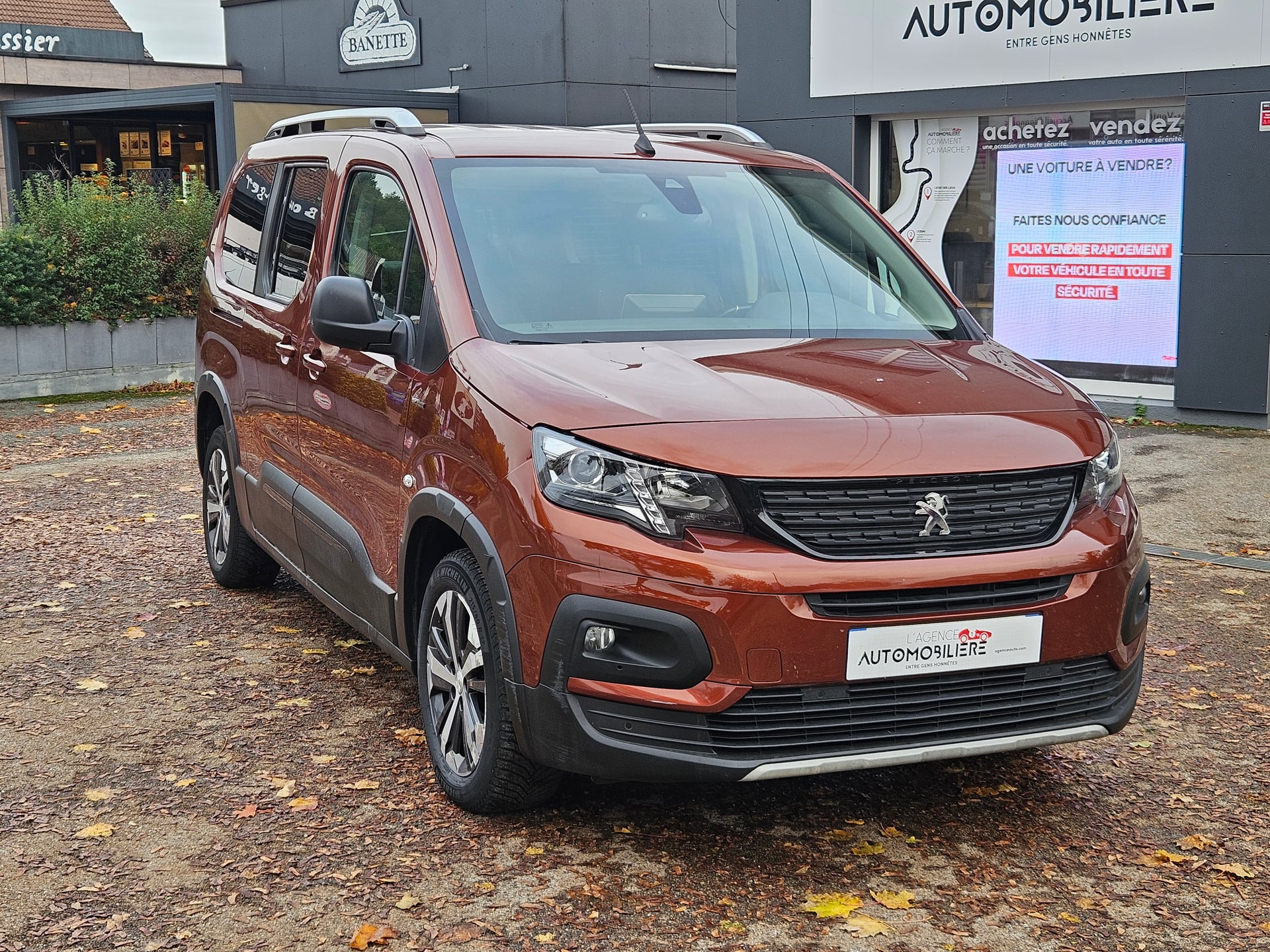 Peugeot RIFTER LONG 1.5 BLUE HDI 130 CH GT LINE 7 PLACES — 2