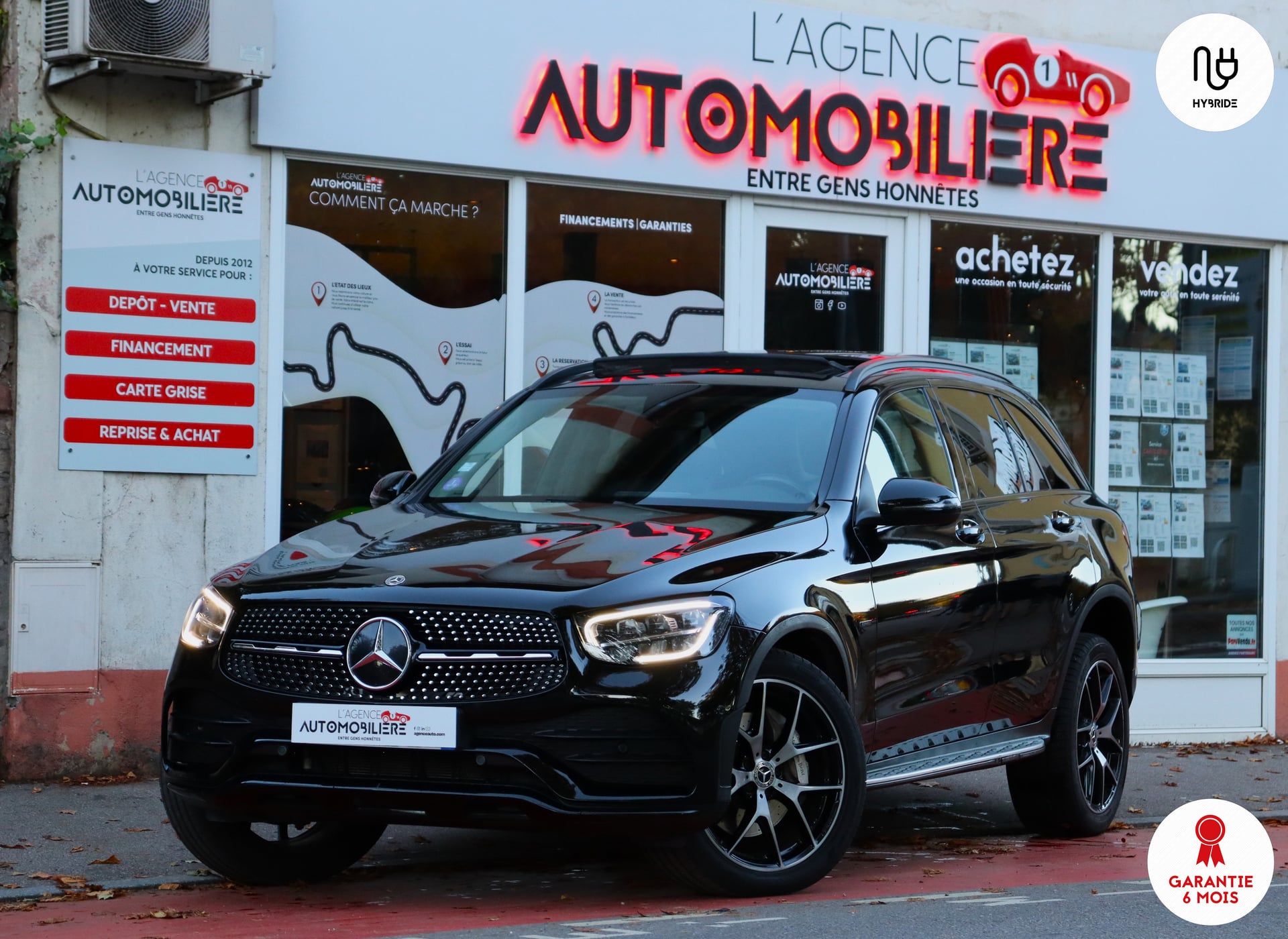 Mercedes-Benz Classe GLC 300e EQ POWER 320 AMG Line 4Matic 9G-Tronic (Suivi Mercedes)