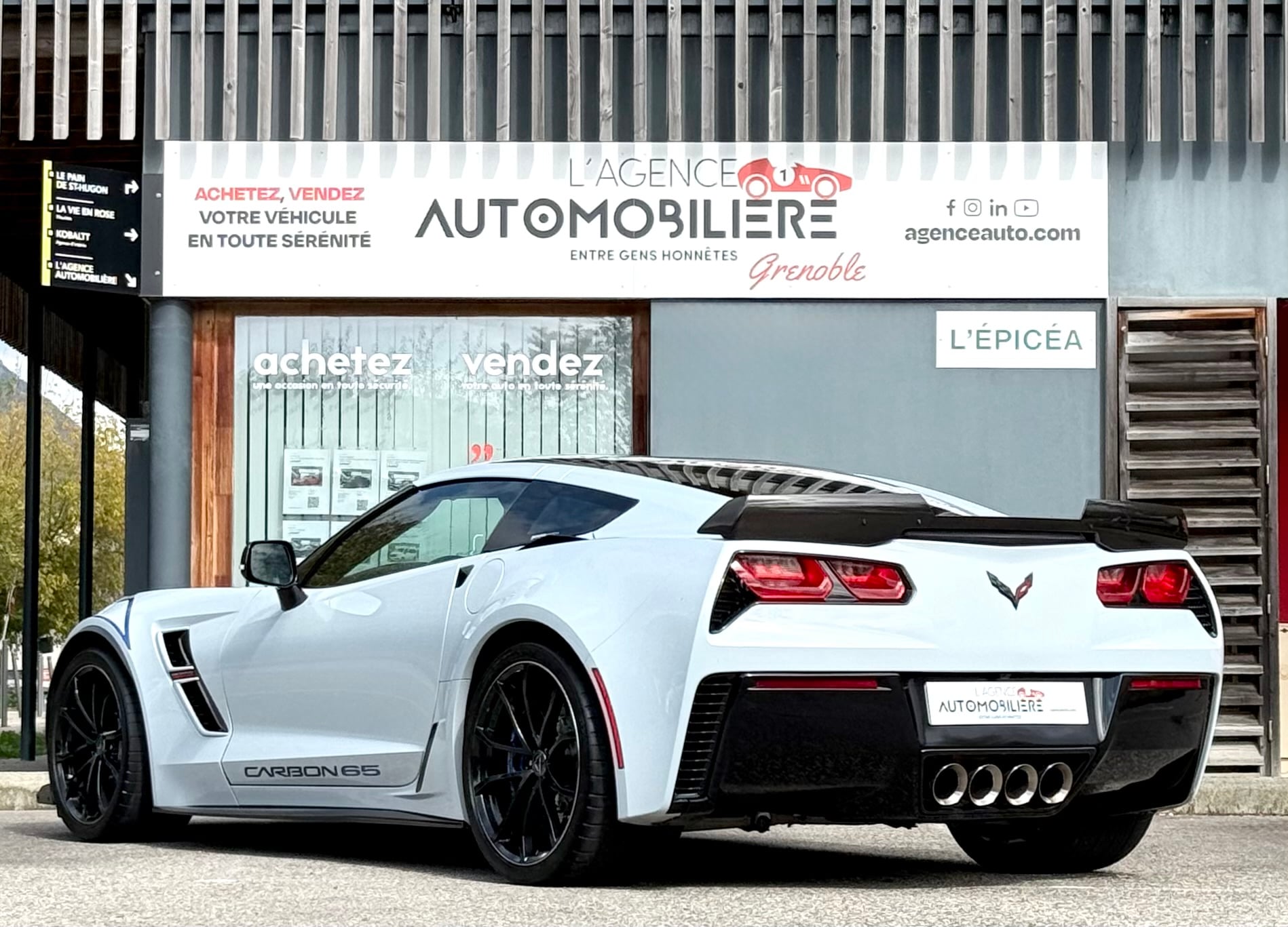 Chevrolet Corvette C7 Targa 6.2 V8 Grand Sport 467ch Carbon 65 — 2