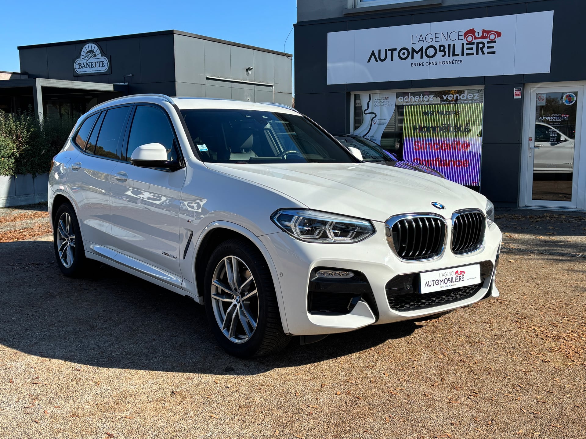 BMW X3 (G01) 20d xDrive 190 ch M SPORT BVA8 - TOIT OUVRANT - CUIR VERNASCA - AFFICHAGE TETE HAUTE