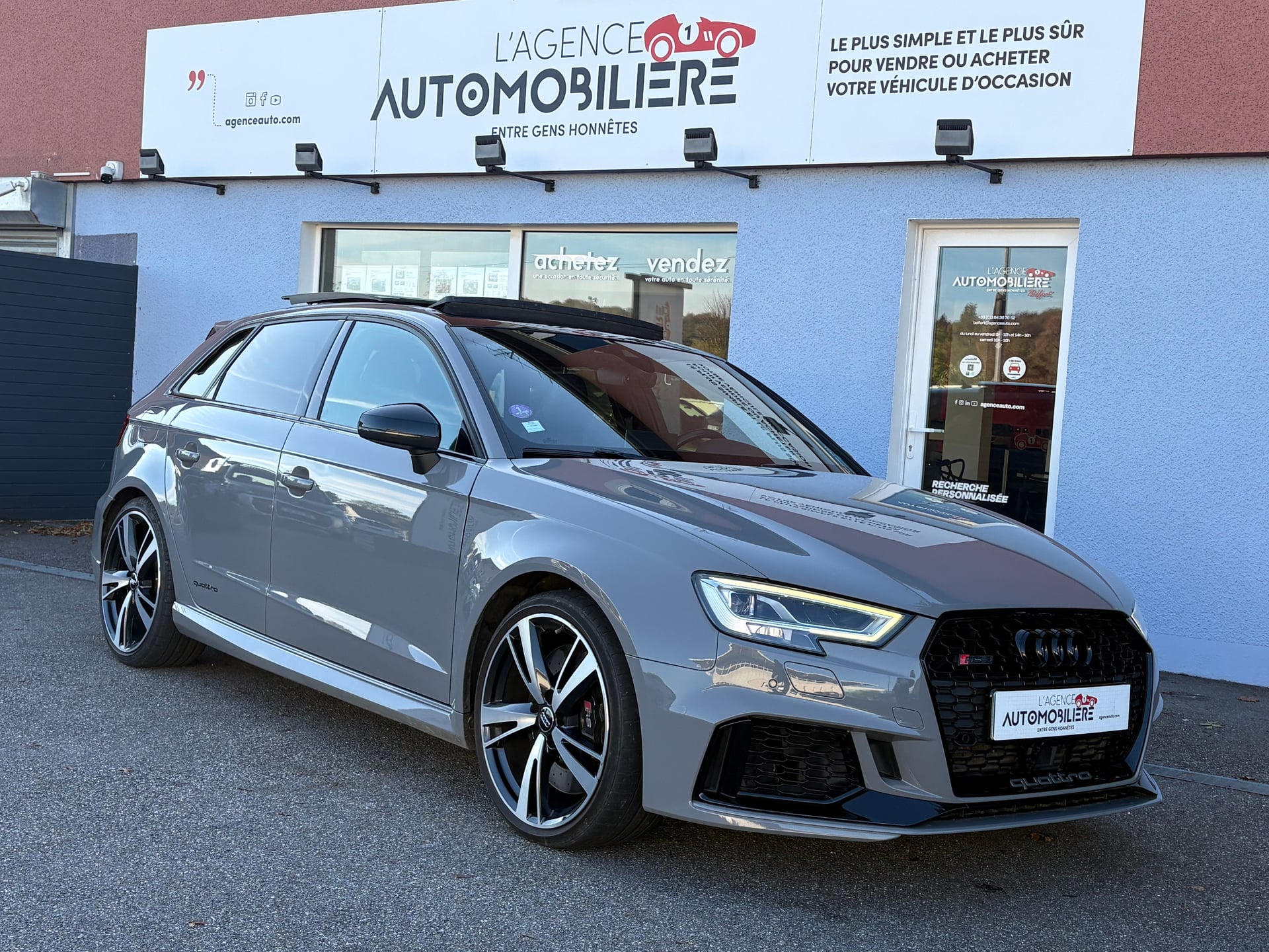 Audi RS3 sportback 2.5 TFSI 400ch quattro S-tronic 7