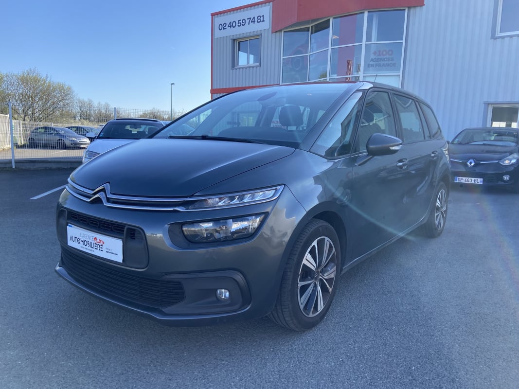 Citroen Grand C4 Picasso 1.6 BLUEHDI 120CH EAT6 7PL | APPLE CAR PLAY | BOITE AUTOMATIQUE | GARANTIE 6 MOIS — 1