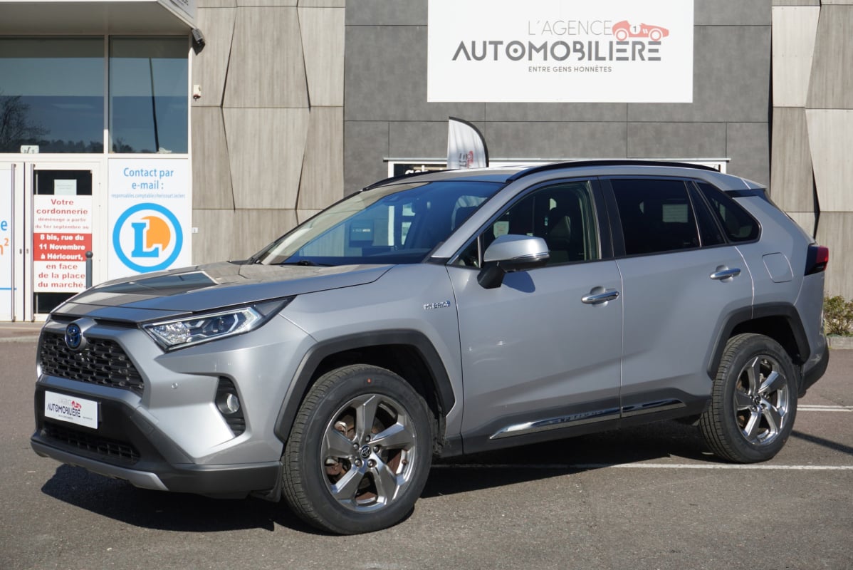 Toyota RAV4 V 2.5 218 ch Hybride 2WD Lounge 1ère main — 1