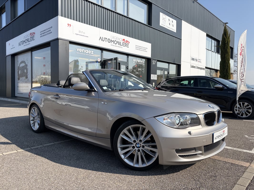 BMW Série 1 CABRIOLET 3.0 125 I 218 BVA XÉNON KEYLESS RÉGULATEUR HIFI SIÈGES SPORT CHAUFFANTS - GARANTIE 12 MOIS — 1
