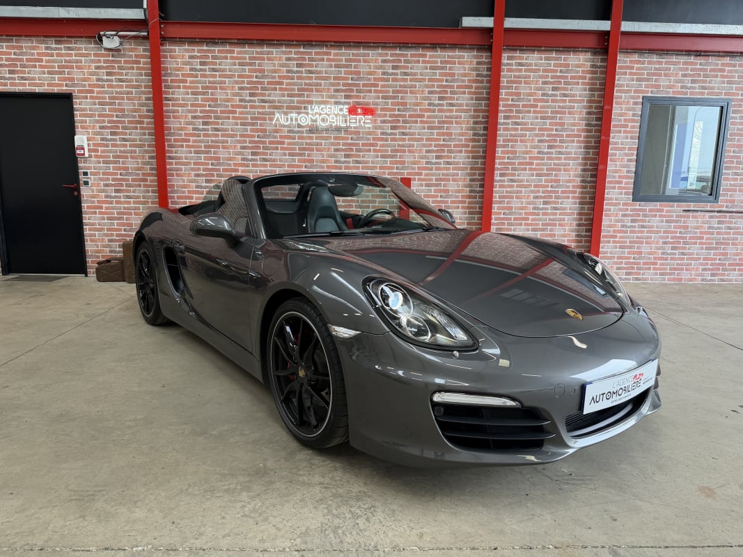 Porsche Boxster Porsche Boxster S (981) - PDK - Agate Grey Metallic - Garantie 12 mois