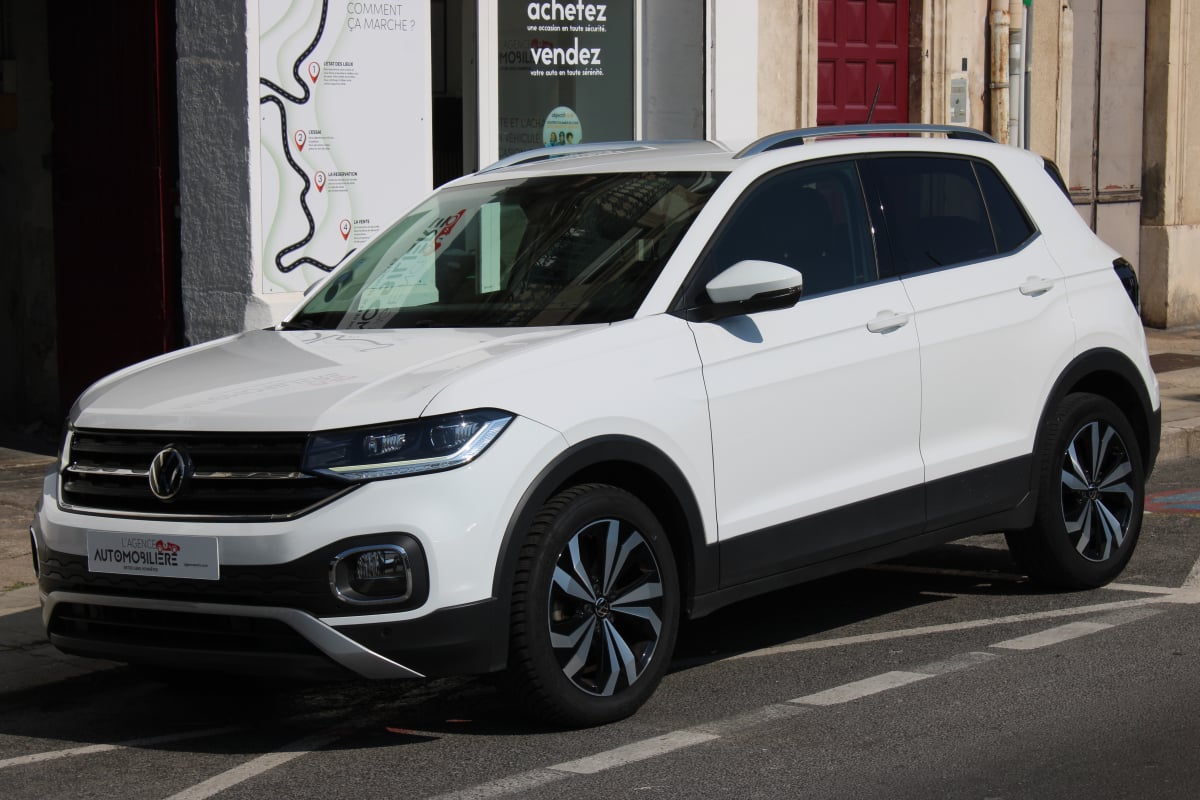 Volkswagen T-Cross 1.0 TSI 110 CARAT ( Caméra de recul, Sièges chauffants, CarPlay ... ) — 1