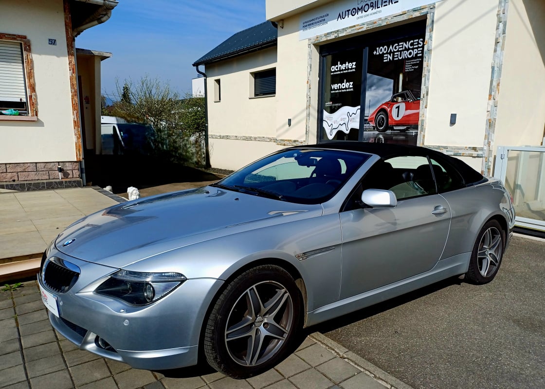 BMW Série 6 Cabriolet 630i 258ch Pack Luxe (E64) — 1