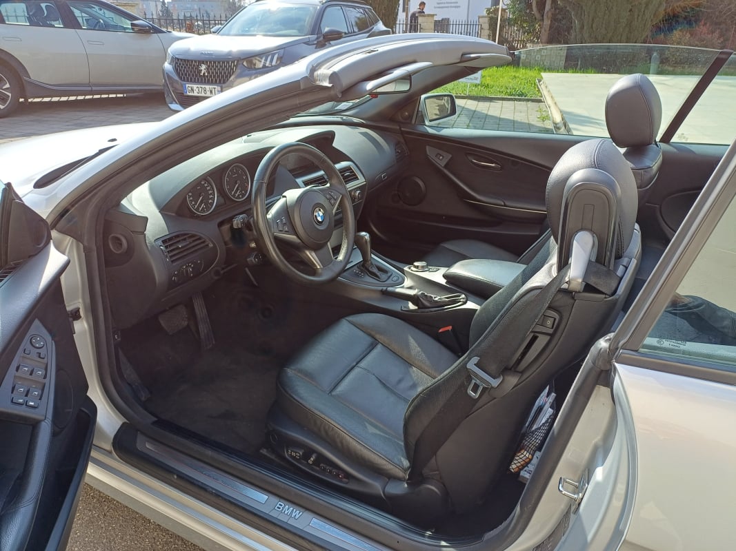 BMW Série 6 Cabriolet 630i 258ch Pack Luxe (E64) — 26