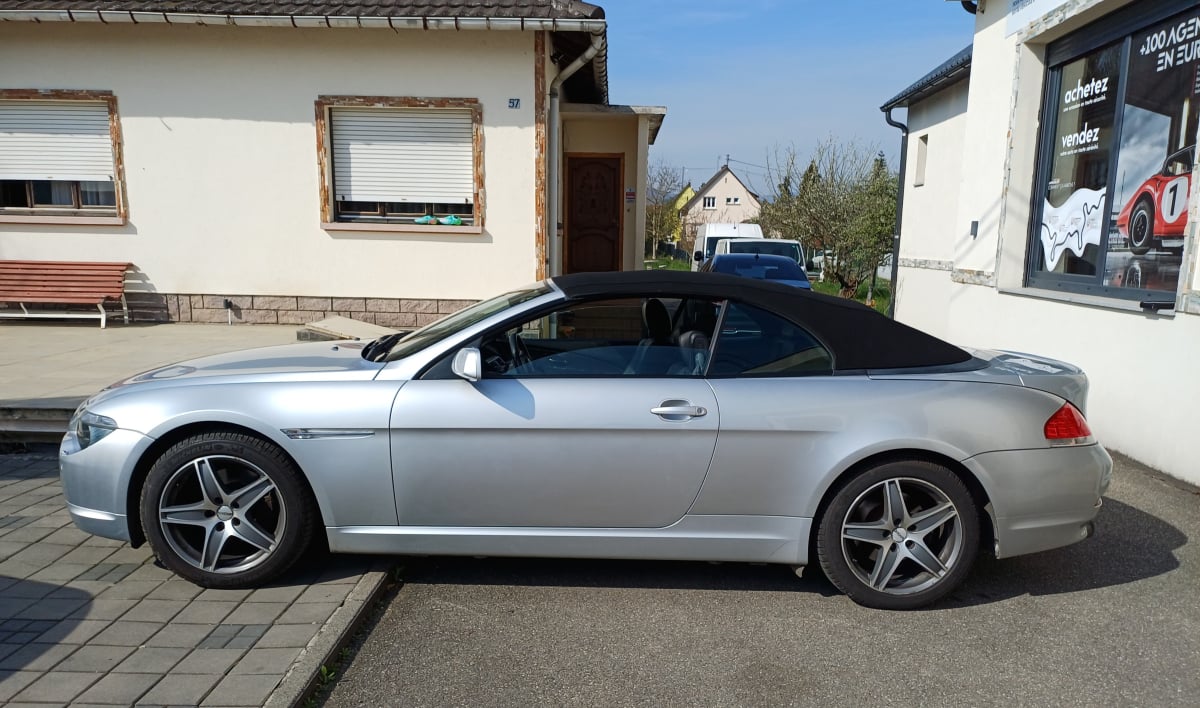 BMW Série 6 Cabriolet 630i 258ch Pack Luxe (E64) — 2