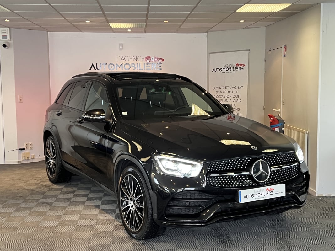 Mercedes-Benz Classe GLC 300D 245CV AMG Line 4Matic Burmester - Toit ouvrant-Sièges chauffants - Caméra 360 - CarPlay — 1