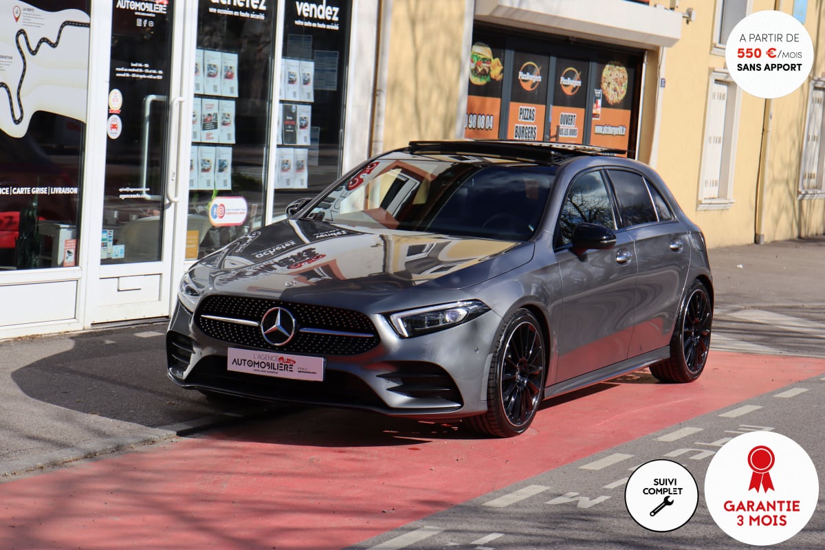 Mercedes-Benz Classe A 200 i 163 AMG Line 7G-DCT (MBUX, Toit ouvrant, LED) — 1