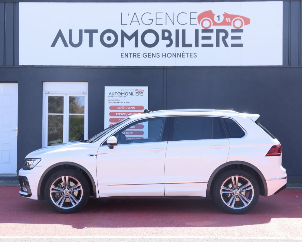 Volkswagen Tiguan 2.0 TSI 180 R-Line 4Motion DSG7 (TO, Carplay, Caméra, ACC...) — 2