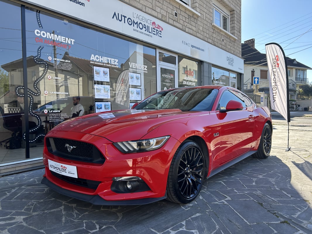 Ford Mustang 5.0i V8 - VÉHICULE FRANÇAIS - PREMIÈRE MAIN