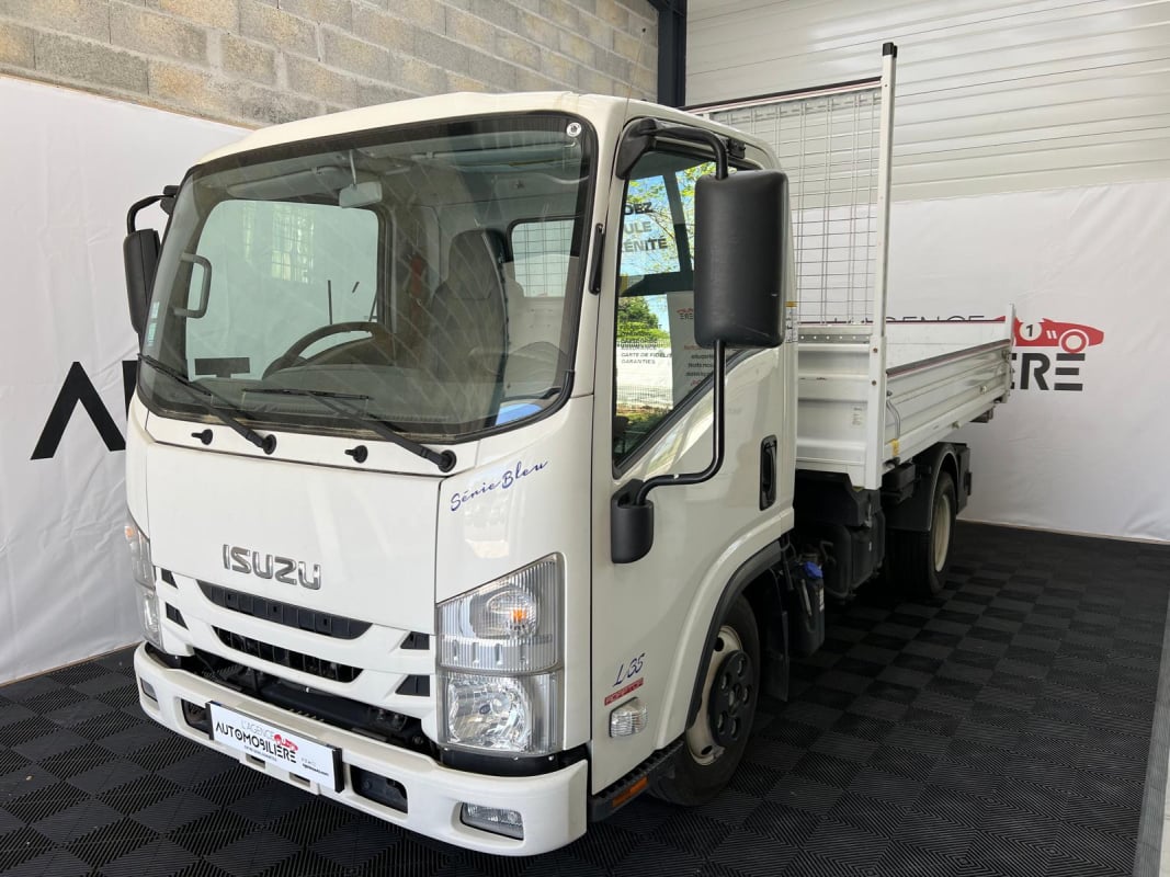Isuzu N-Séries CCb L35 K 3845 adaptor 3.0D Polybenne Ampiroll Benne Basculante (TARIF AFFICHE TTC - TVA RECUPERABLE) — 1