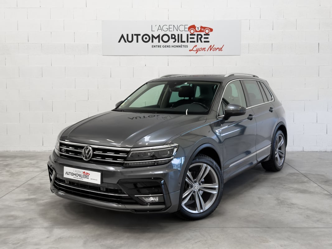 Volkswagen Tiguan 2.0 TDI 150 Carrat R-Line – Français TO Régulateur Adap. Cam. Recul Attelage Keyless — 1
