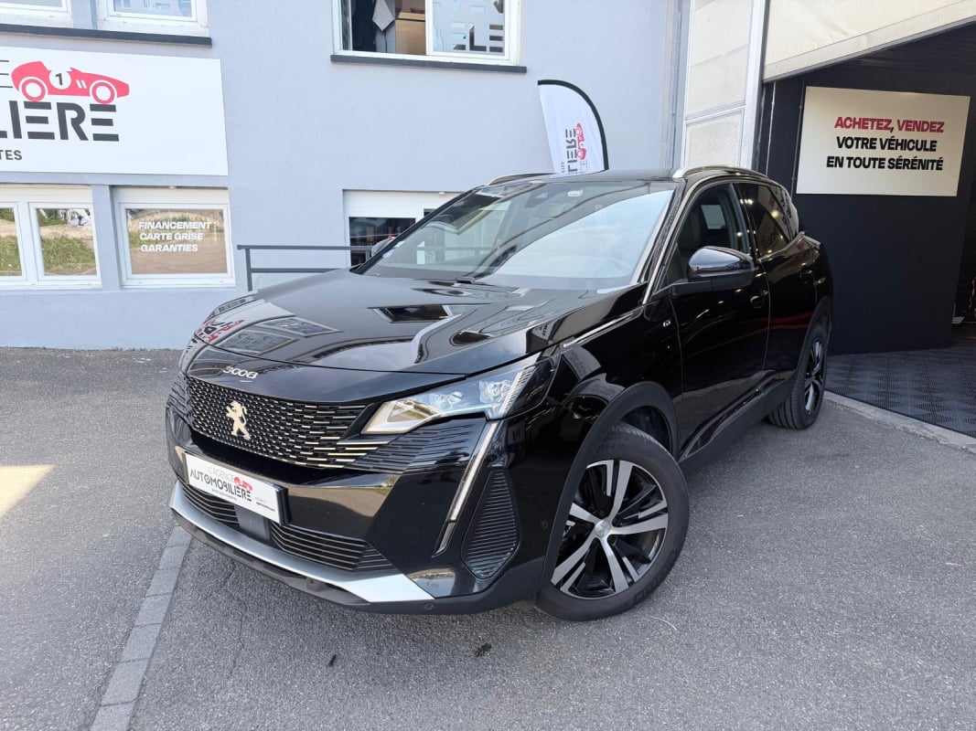 Peugeot 3008 II 1.2 130 S&S GT EAT 8 Caméra - Régulateur adaptatif - Entretien et suivi exclusif Peugeot