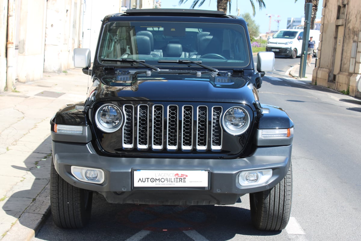 Jeep Wrangler 2.0 T 380H 270 4XE HYBRID PHEV 17.3KWH UNLIMITED OVERLAND AWD BVA ( Toit ouvrant, Sièges et volant chauffants ... ) — 2