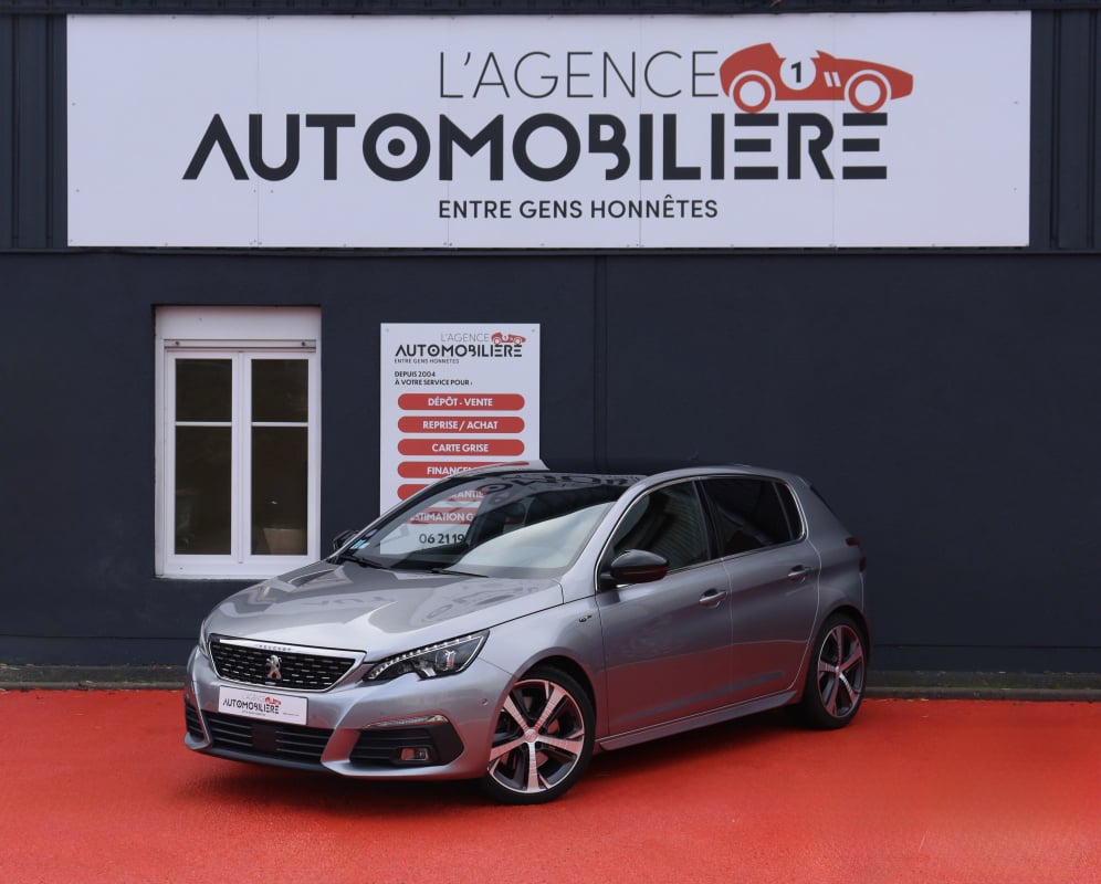 Peugeot 308 GT Ph.2 1.6 225 EAT8 (Toit pano, Caméra 360, Denon...) — 1