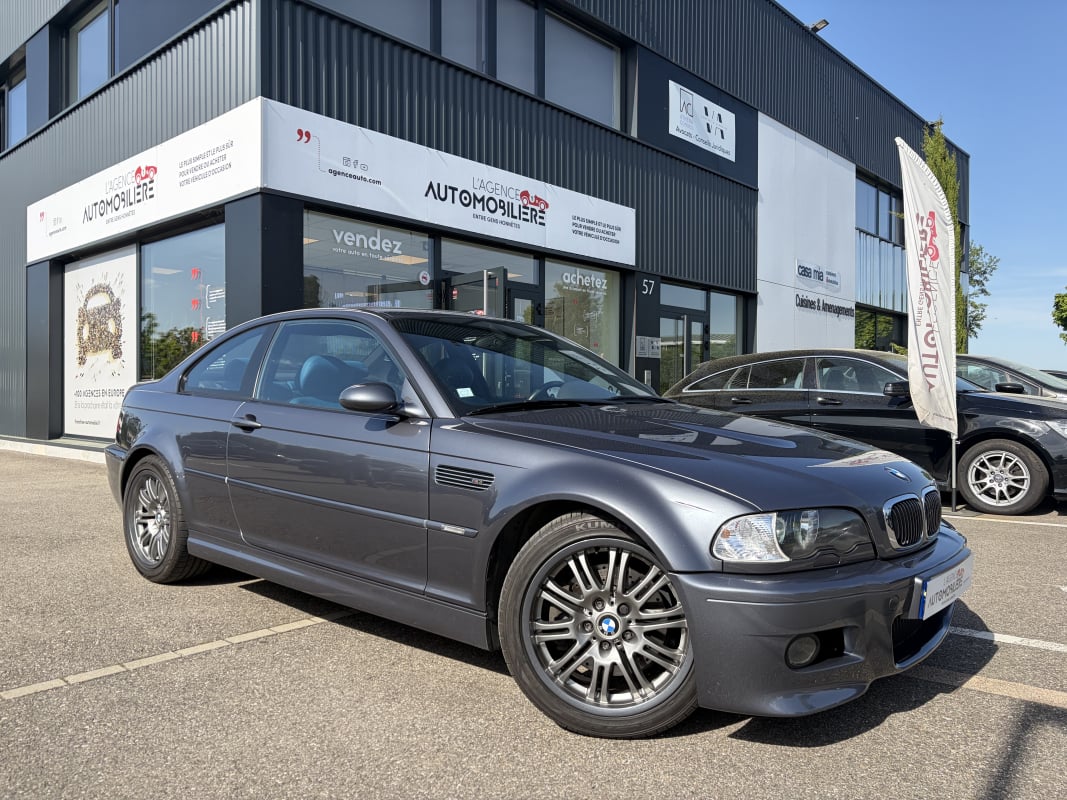BMW M3 E46 3.2 343 CV BOITE MANU INTERIEUR BLEU LAGUNA SECA
