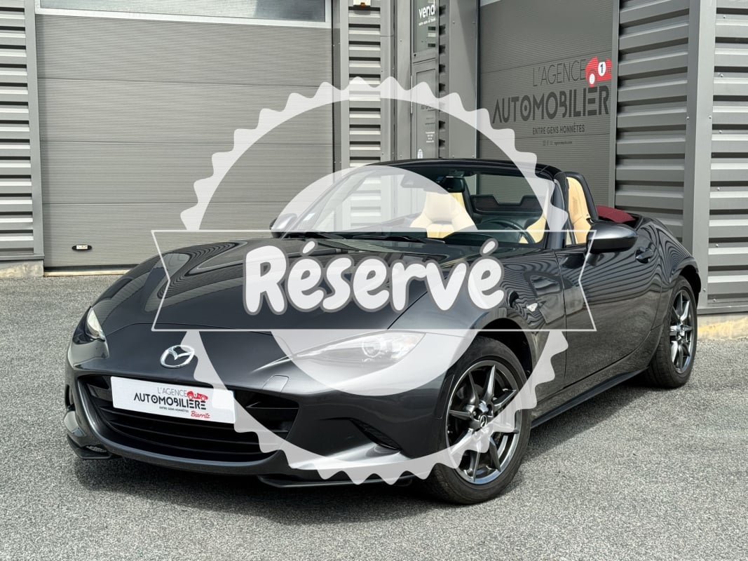 Mazda MX-5 ST 1.5L SKYACTIV-G 131 ch « Cherry Top » - PREMIERE MAIN - SUIVI MAZDA COMPLET — 1